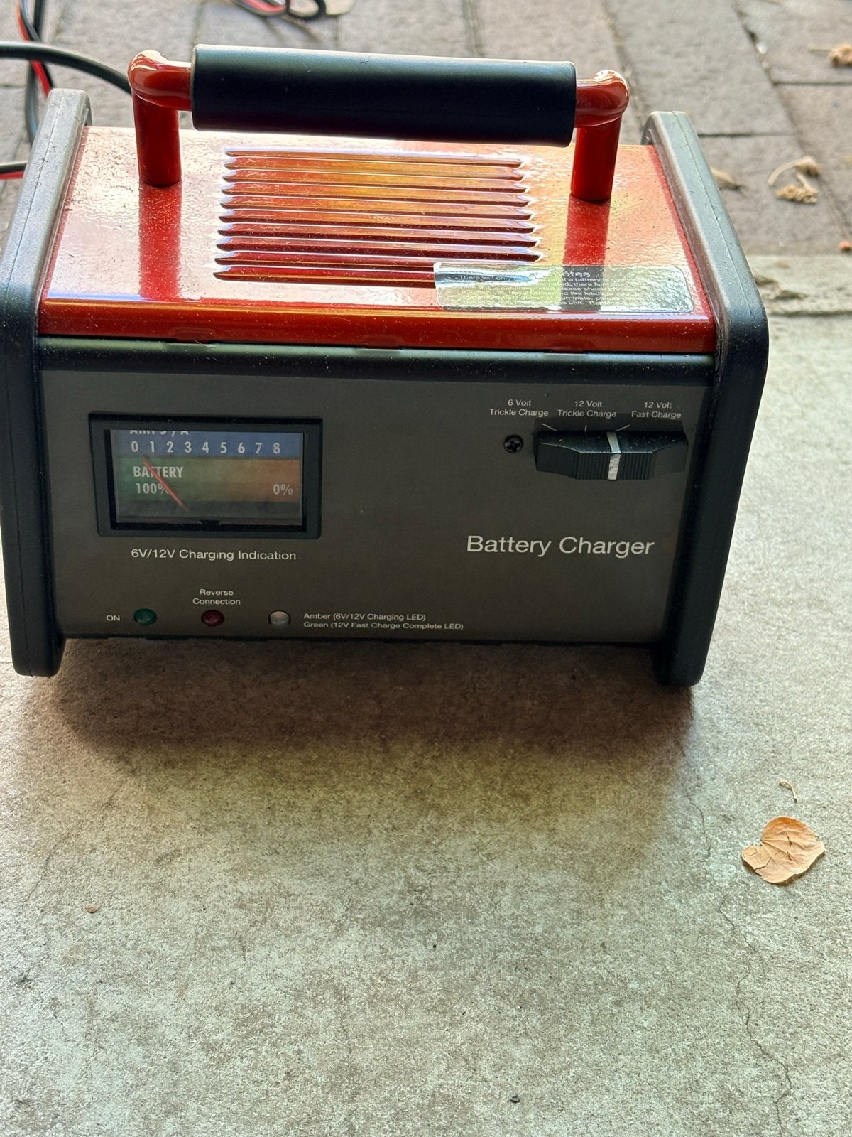 Accu druppellader 6V/12V - Ideaal voor auto,motor en boot, Auto-onderdelen, Accu's en Toebehoren, Ophalen of Verzenden, Gebruikt