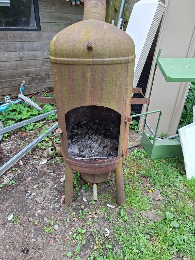 Hout kachel, Ophalen