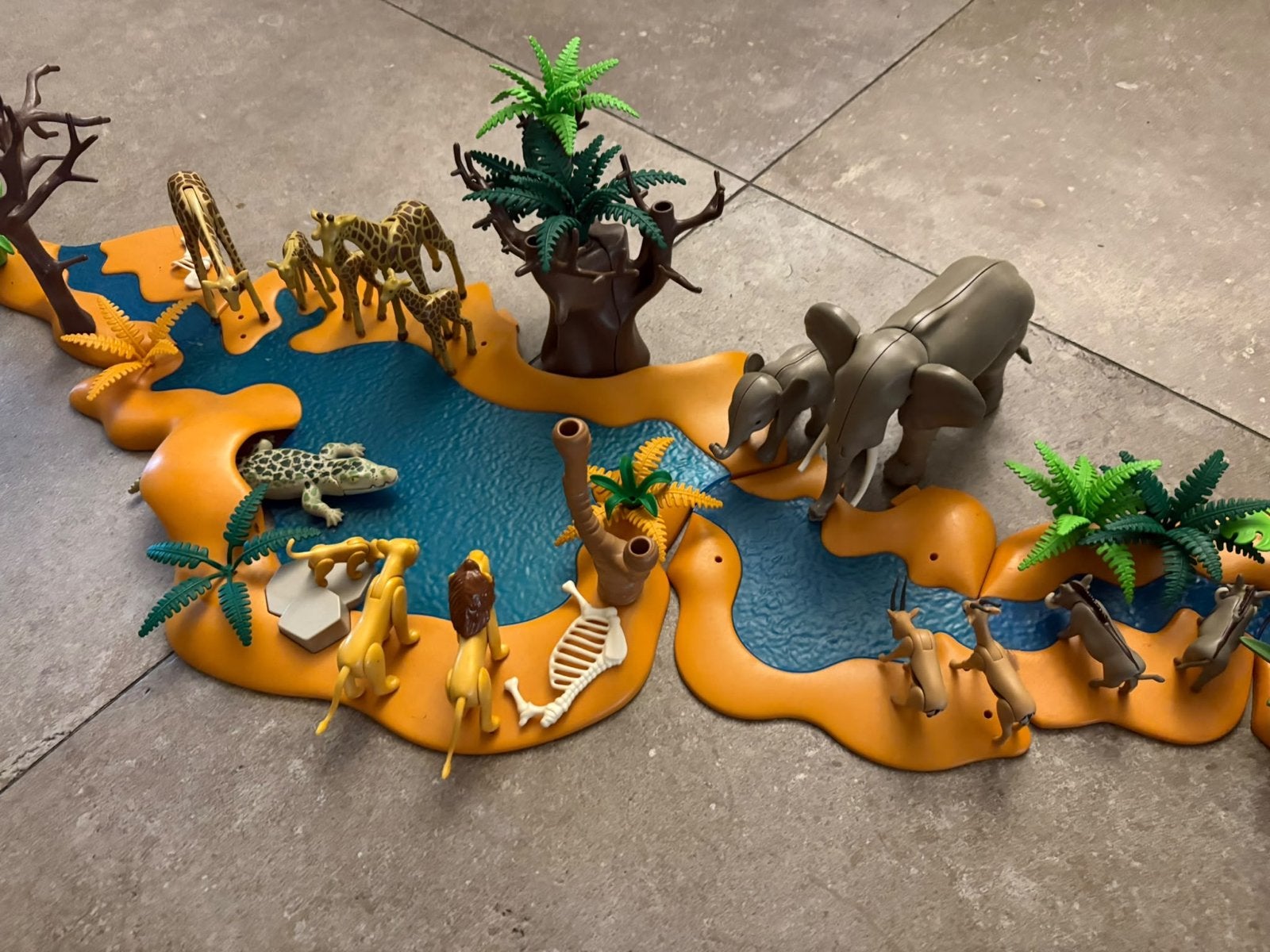Playmobil Wildlife Safari met extra uitbreiding, Wild life, Complete set, Overige typen, Ophalen of Verzenden