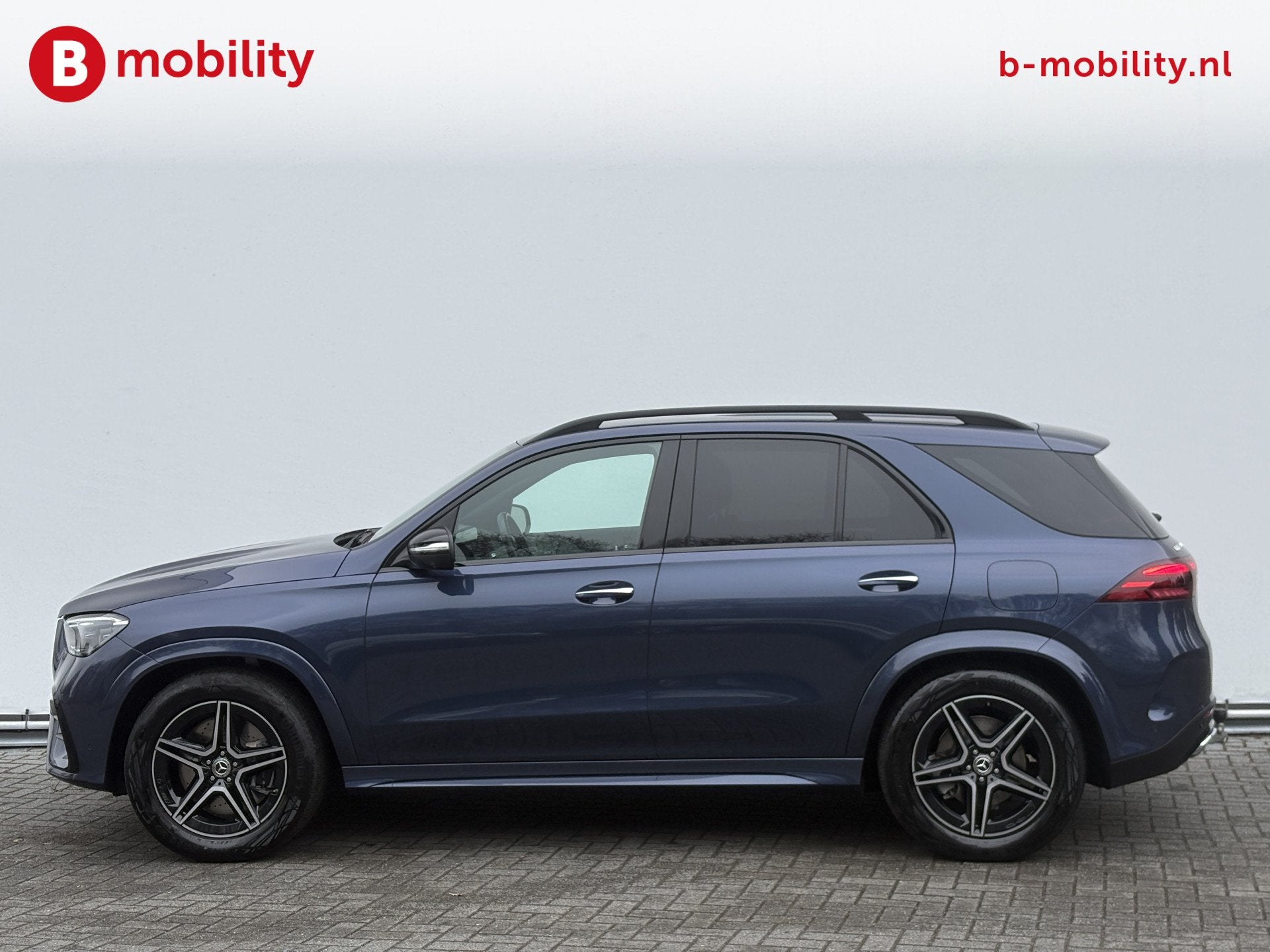 Mercedes-Benz GLE 350 de 4MATIC AMG Line Plugin Hybride NL A, Auto's, Mercedes-Benz, Automaat, Gebruikt, Blauw, GLE
