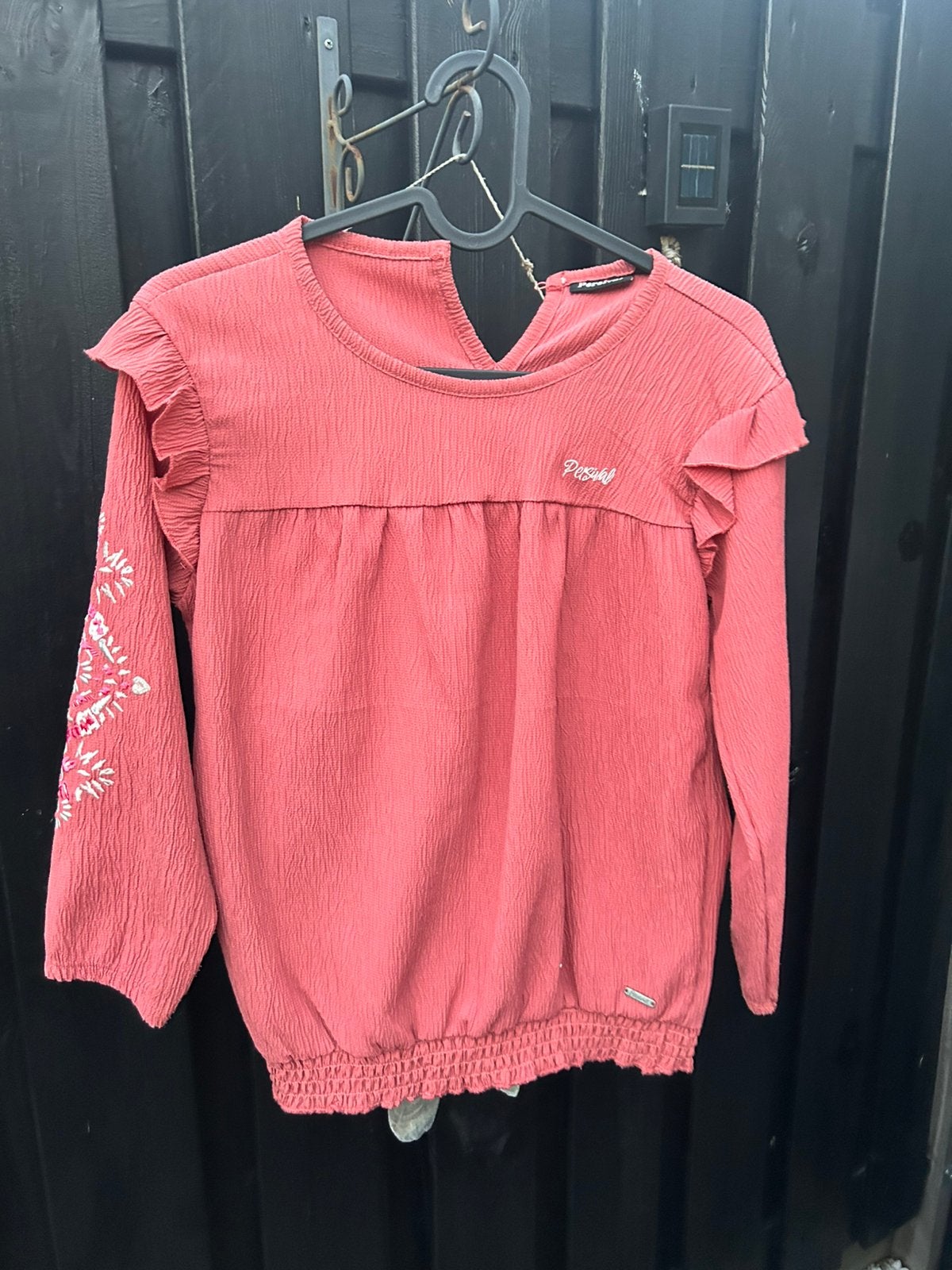 Persival blouse shirt met print maat 164/170 koraal, Kinderen en Baby's, Kinderkleding | Maat 164, Ophalen of Verzenden, Zo goed als nieuw