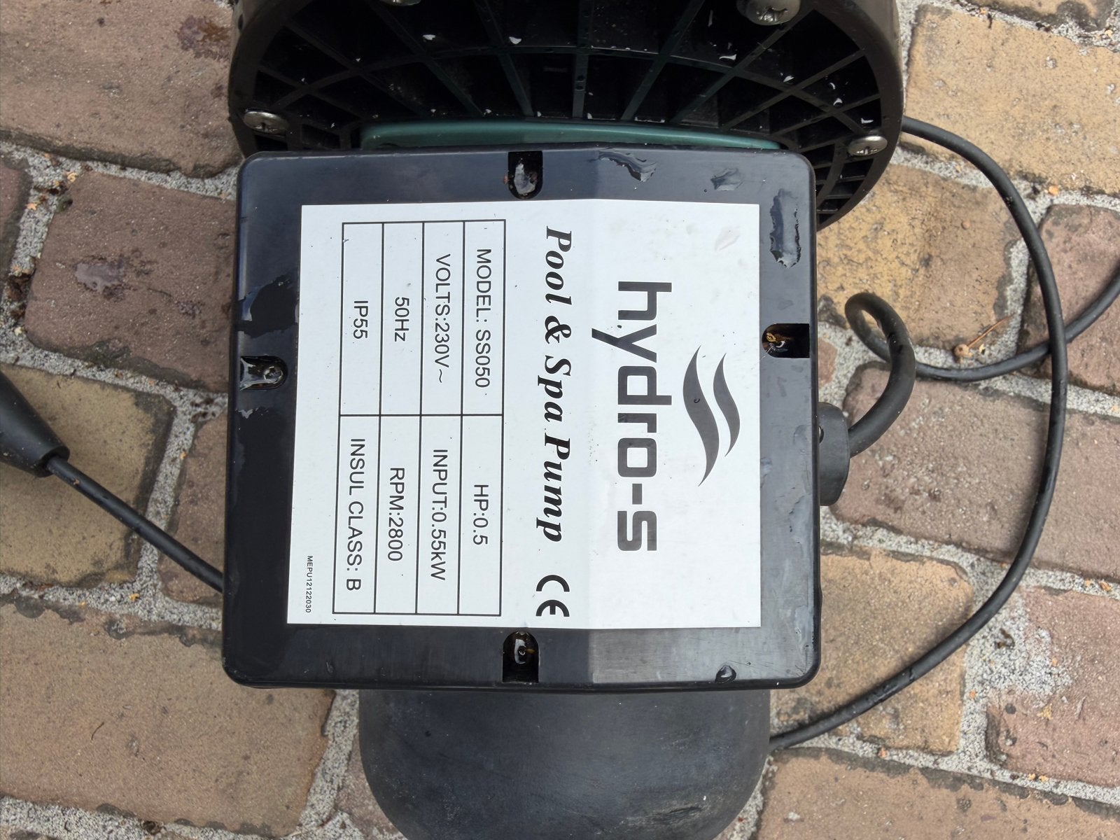 Hydro-S Pool & Spa Pomp SS050 - 0.55kW, Ophalen of Verzenden, Gebruikt, Zwembadpomp