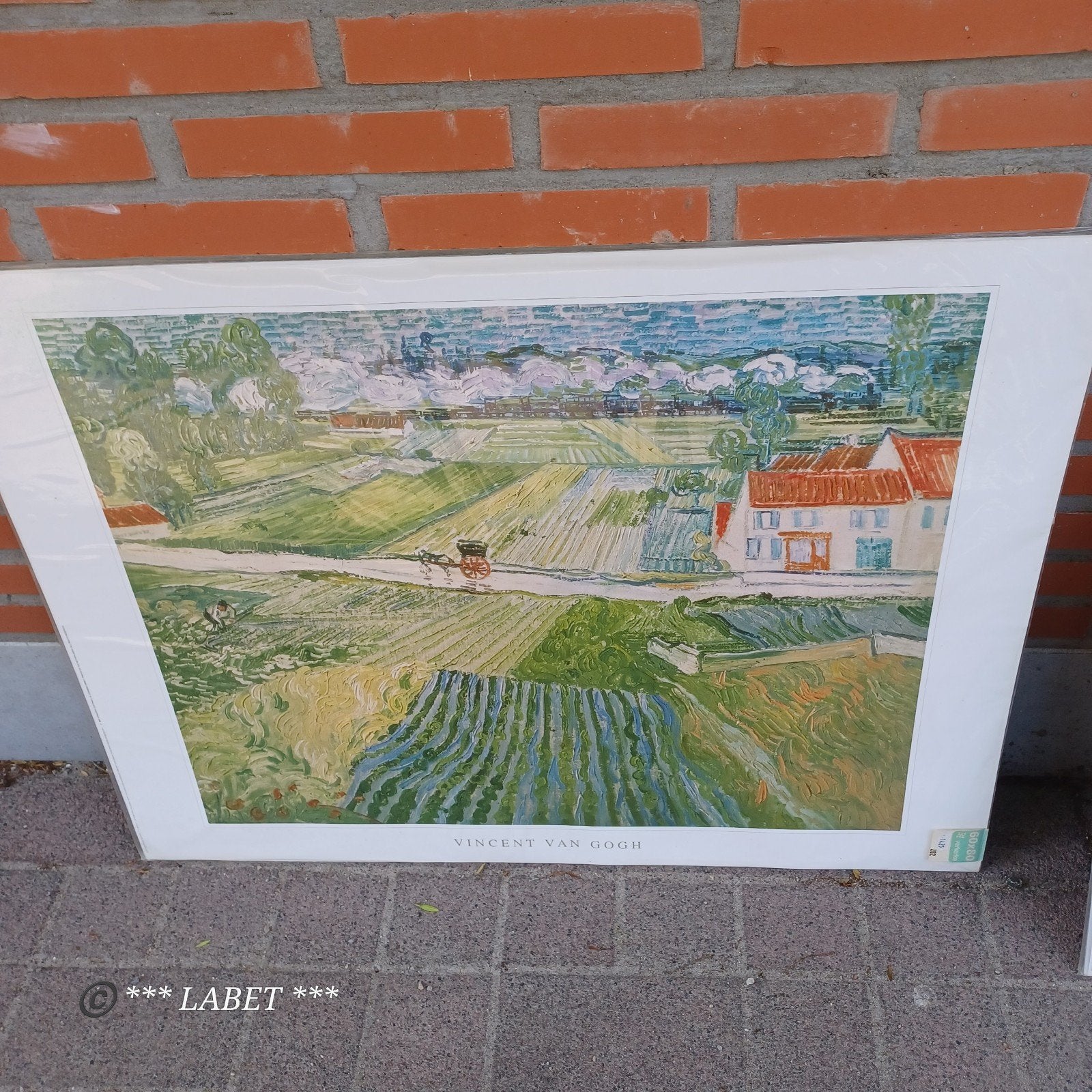 Poster van Vincent van Gogh, Verzenden, Zo goed als nieuw, Film en Tv