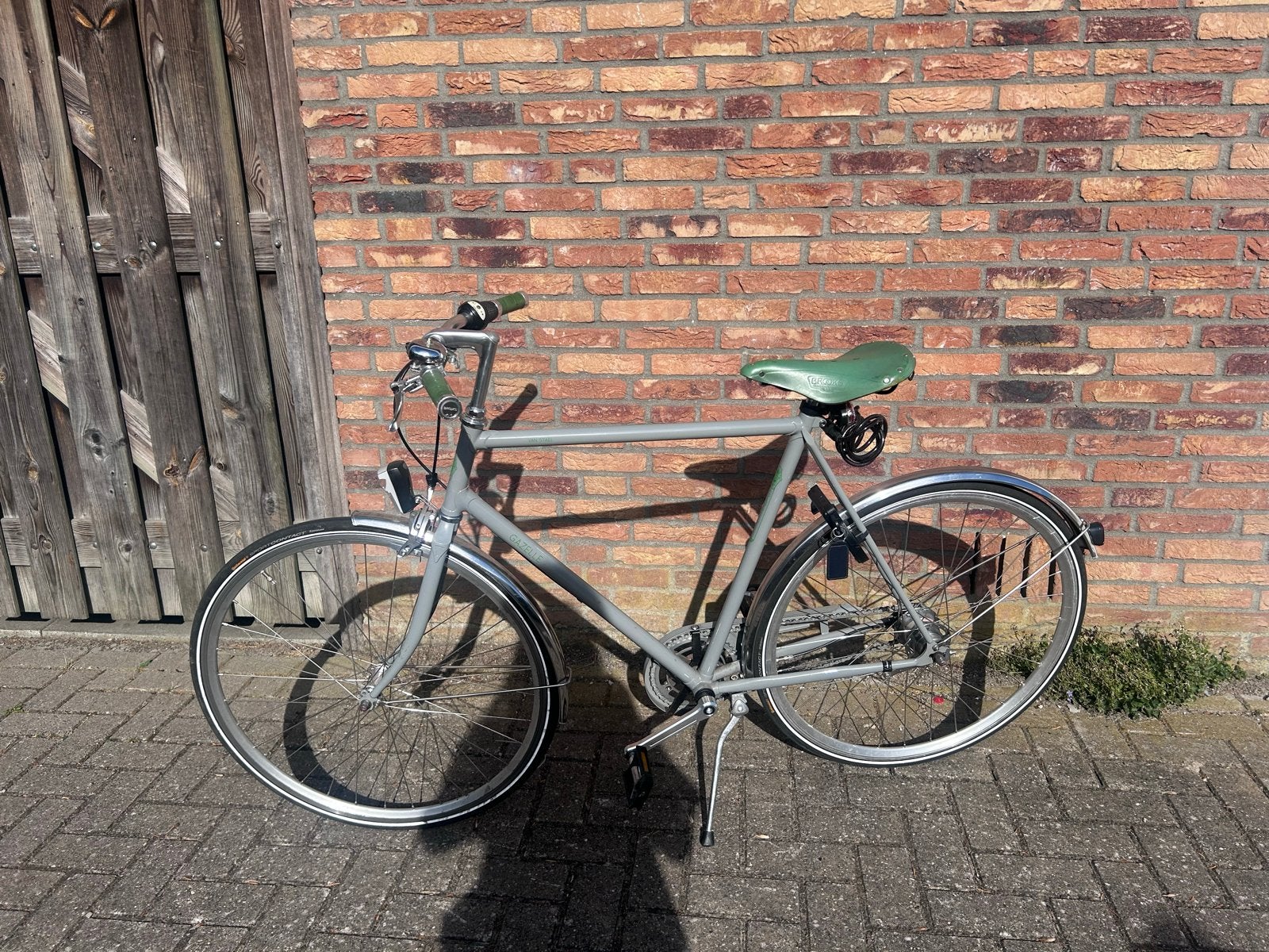 Gazelle Van Staël fiets met Brooks zadel en handvatten, Fietsen en Brommers, Ophalen, Terugtraprem, Gebruikt, Versnellingen