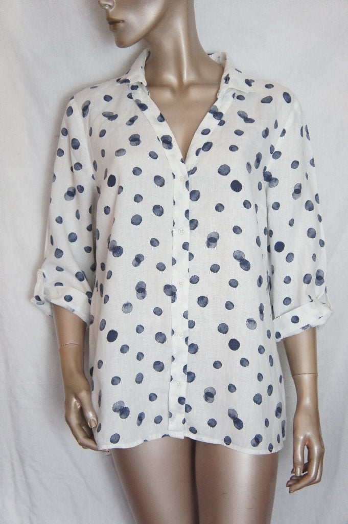 CHRISTIAN BERG blouse maat 44 LINEN, Verzenden, Zo goed als nieuw, Maat 42/44 (L)