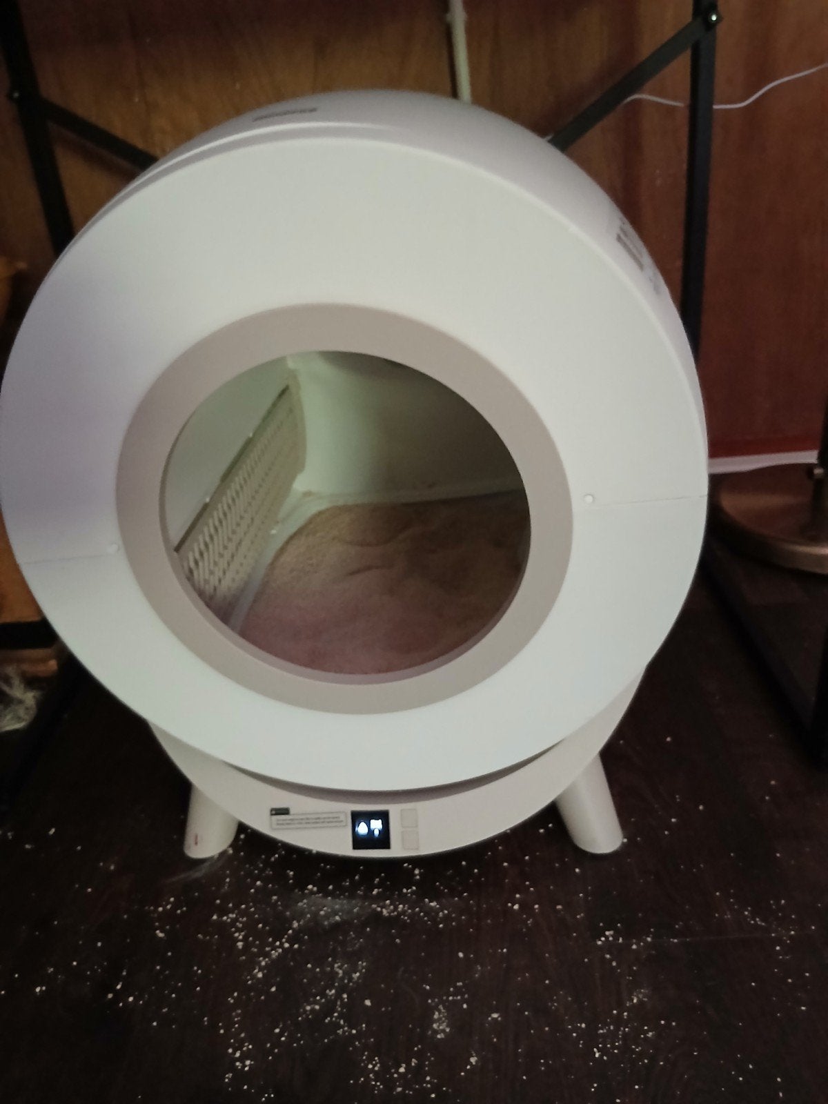 Automatische kattenbak, Ophalen