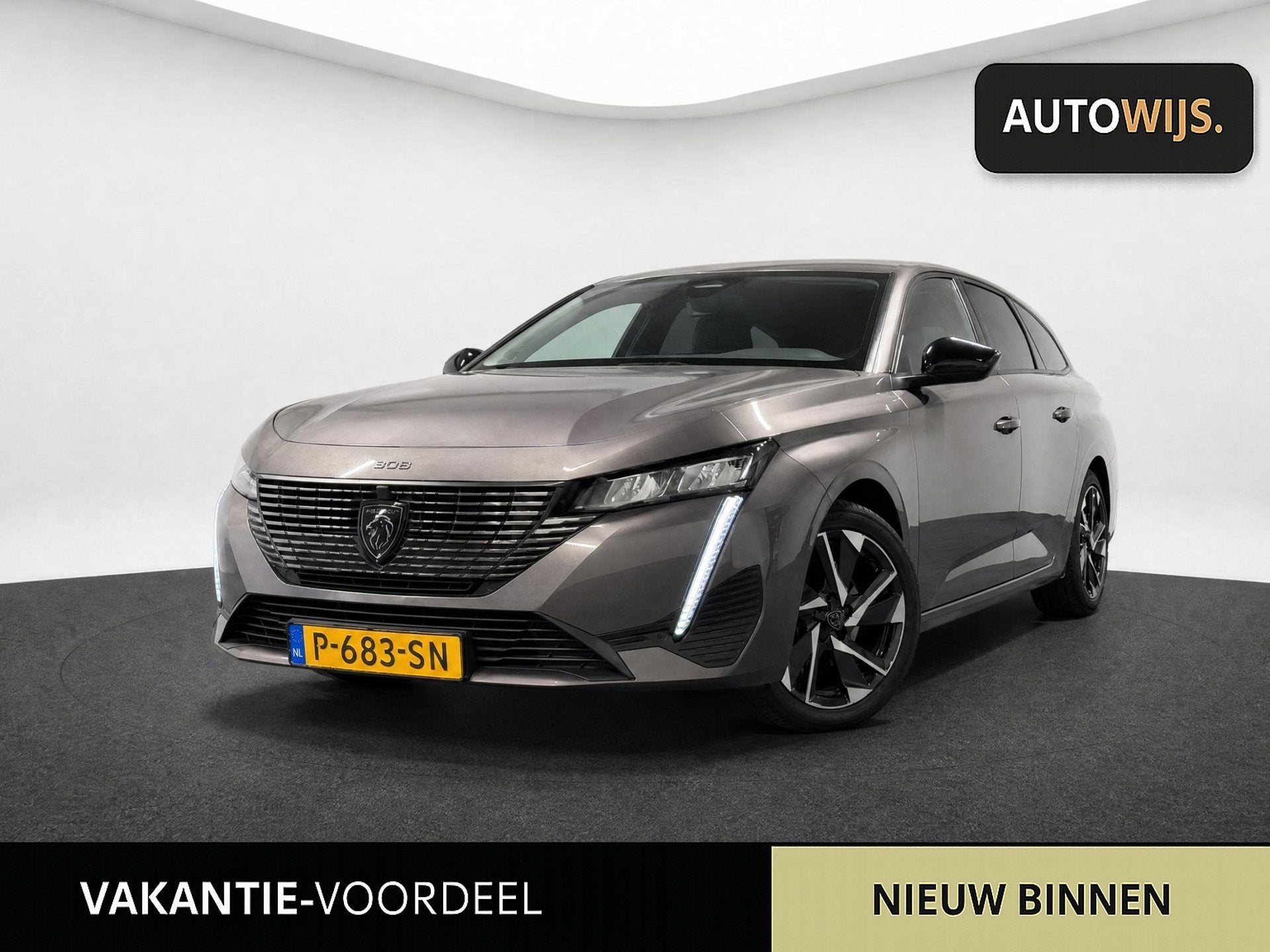 Peugeot 308 SW 1.2 PureTech Allure Pack Business|NWE MODEL|N, Auto's, Voorwielaandrijving, 1199 cc, Leder en Stof, Origineel Nederlands
