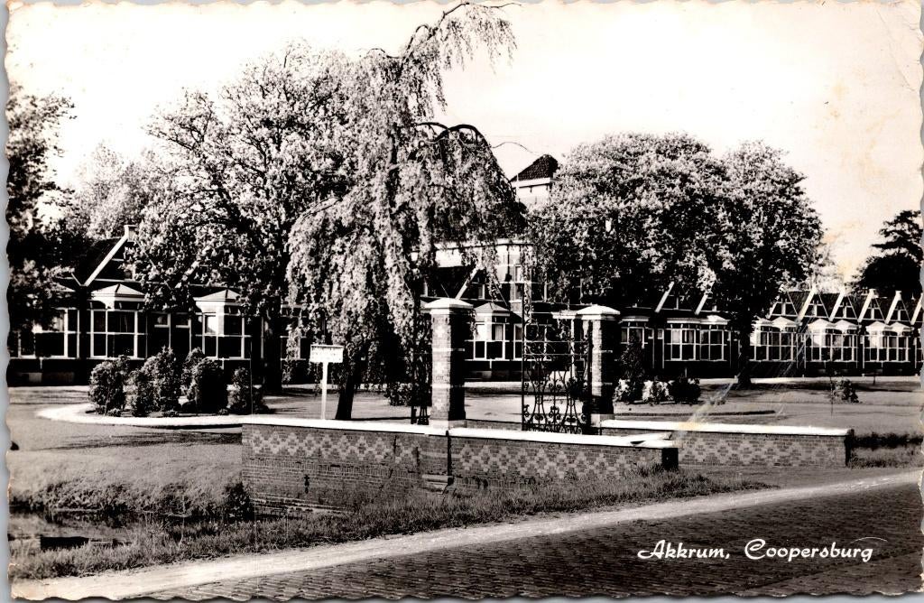 Akkrum - 12 ansichtkaarten, Verzenden, Voor 1920, Gelopen, Friesland