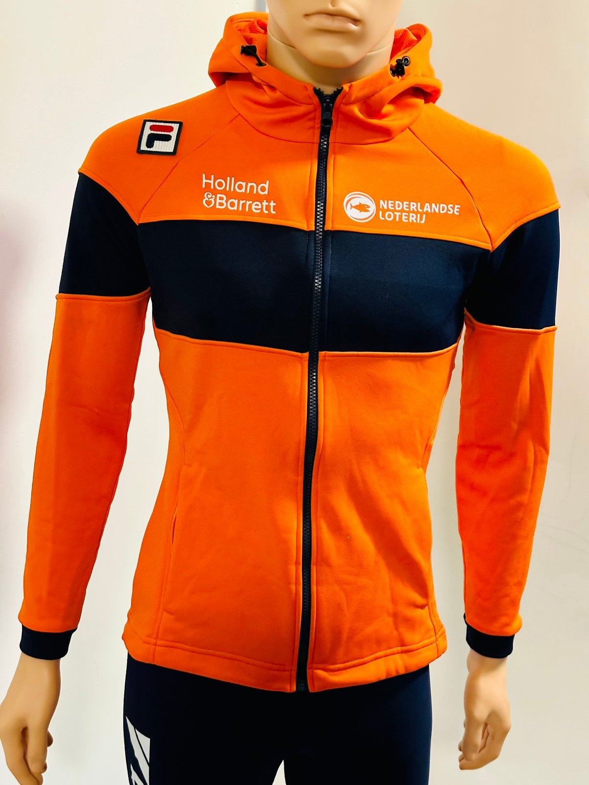 Sportkleding sportvest vest hoody KNSB mt 36 nederland Fila, S, Ophalen of Verzenden, Zo goed als nieuw, Dames