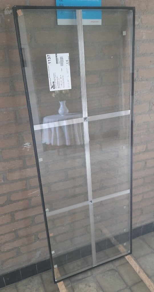 HR++ ruit met wienersprossen (1440mm hoog x 553mm breed), Doe-het-zelf en Verbouw, Glas en Ramen, Ophalen, Minder dan 80 cm, 120 tot 160 cm