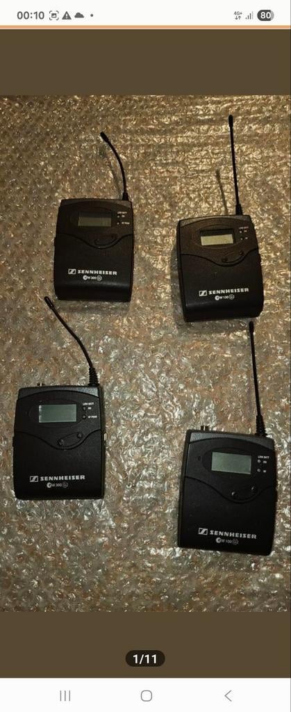 Sennheiser  ew  112p ' 100g2, Ophalen, Zo goed als nieuw, Overige typen, Draadloos
