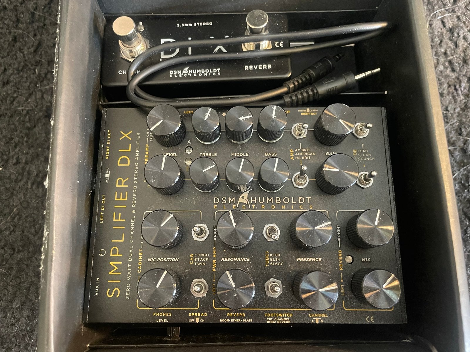 DSM Humboldt Simplifier DLX gitaar preamp/cab sim/reverb, Ophalen of Verzenden, Zo goed als nieuw, Reverb