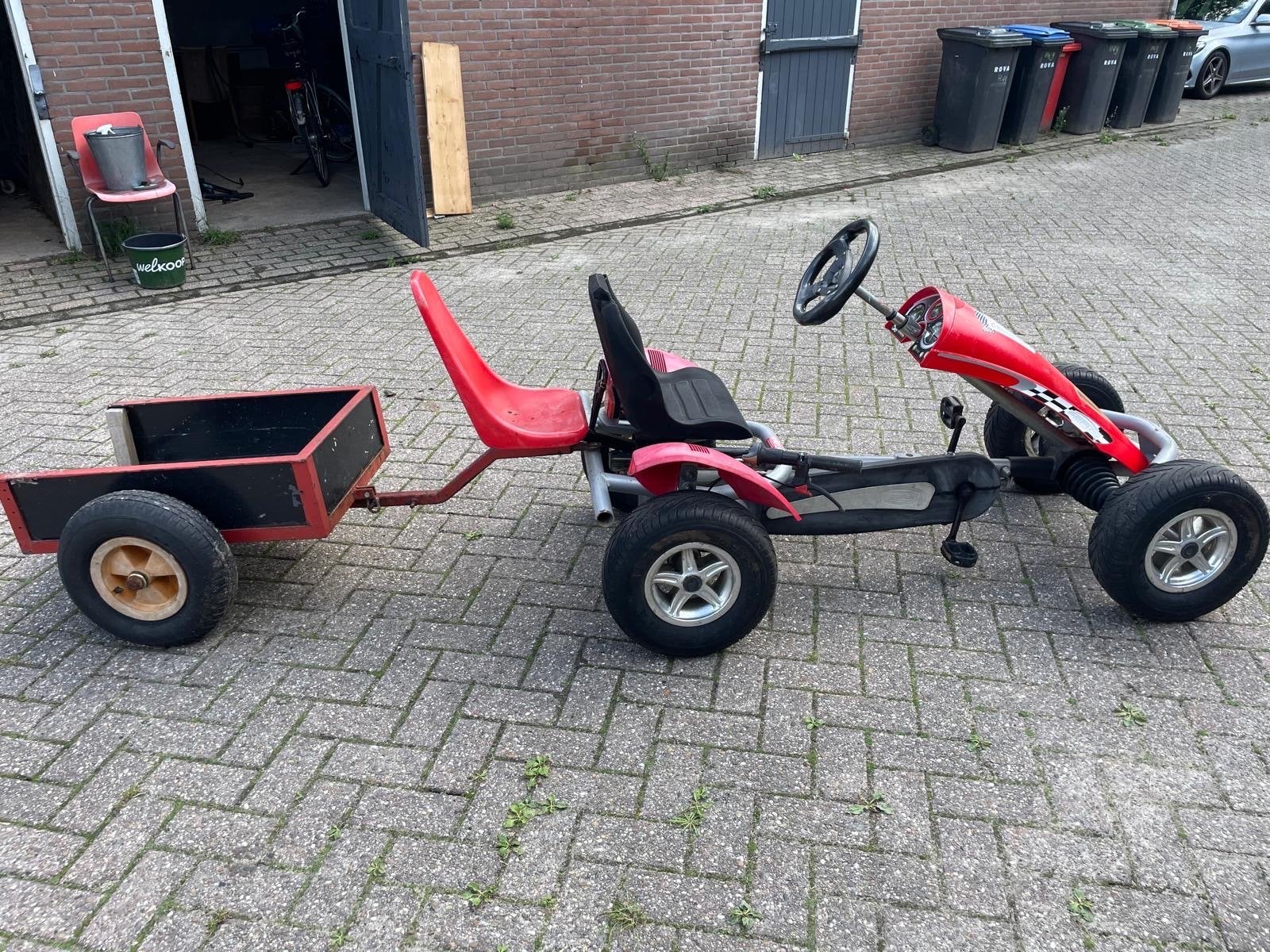 BERG skelter met duozit en aanhanger - Gebruikt, Ophalen of Verzenden, Gebruikt, Berg, Duozit