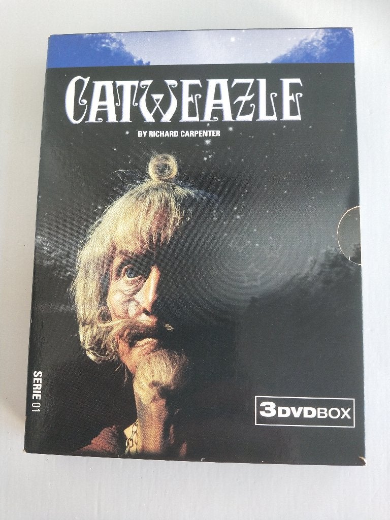 DVD Catweazle - serie 1 - 3 stuks DVD, Alle leeftijden, Zo goed als nieuw, Inclusief doosje, Ophalen of Verzenden