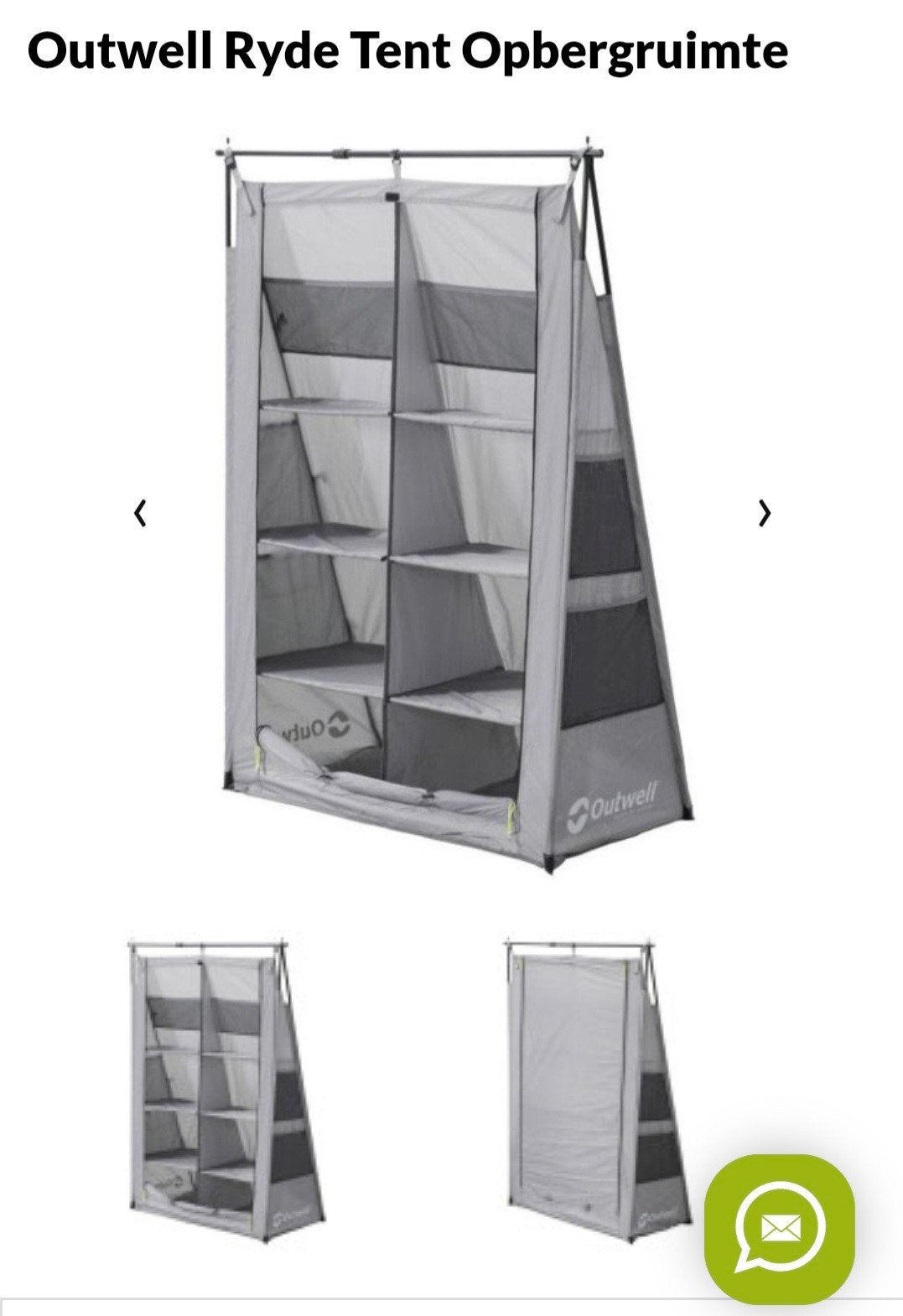 outwell ryde tentkast, Caravans en Kamperen, Tenten, Ophalen, Nieuw
