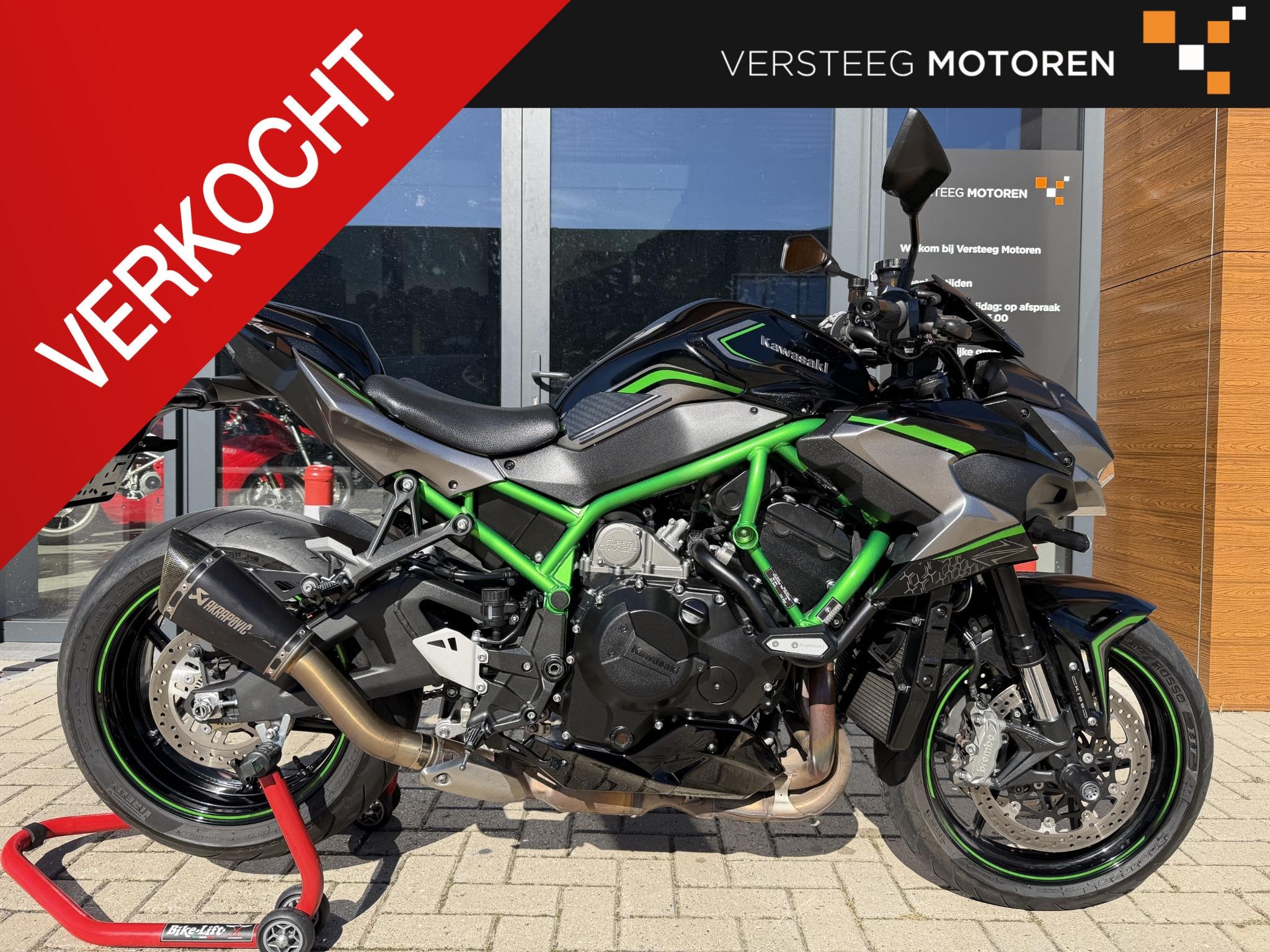 Kawasaki Z H2 Supercharged 1ste eig NL motor ZH2, Motoren, ABS, Info@kawasaki.nl, Meer dan 35 kW, Kawasaki Motor Europe N.V