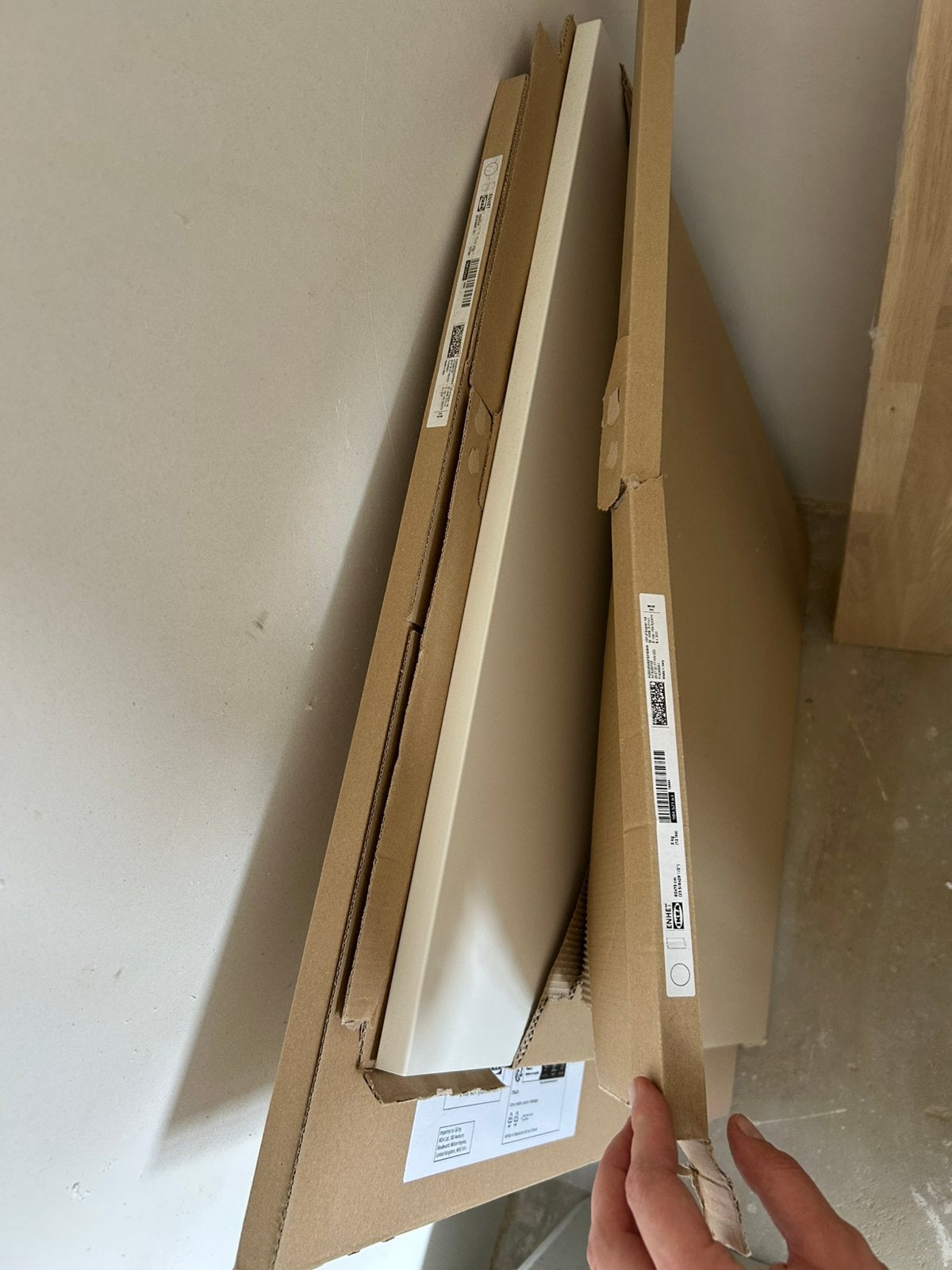 Enhet ikea deur 60x75 wit, Ophalen, Nieuw, Mdf, Overige typen