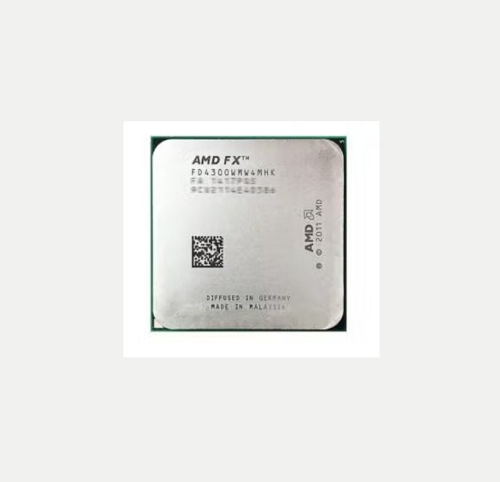 AMD FX 4300 3,8 GHz CPU met Socket AM3+, Ophalen of Verzenden, Gebruikt