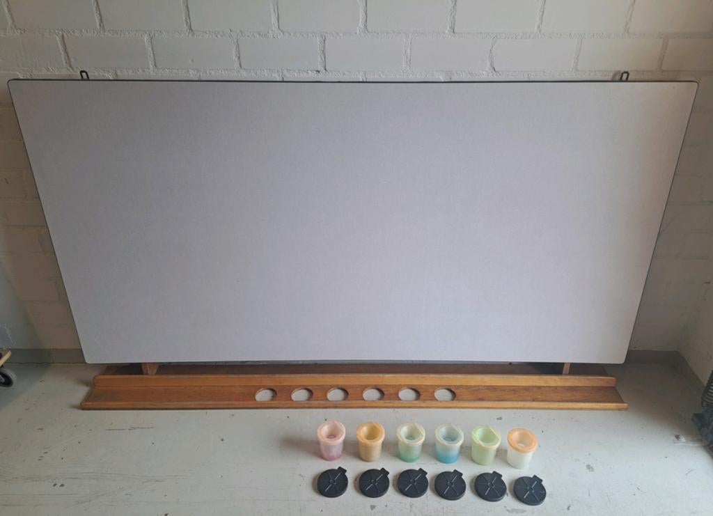 Vintage schoolbord, verfbord, schilderbord, Diversen, Schoolborden, Gebruikt, Krijtbord, Ophalen