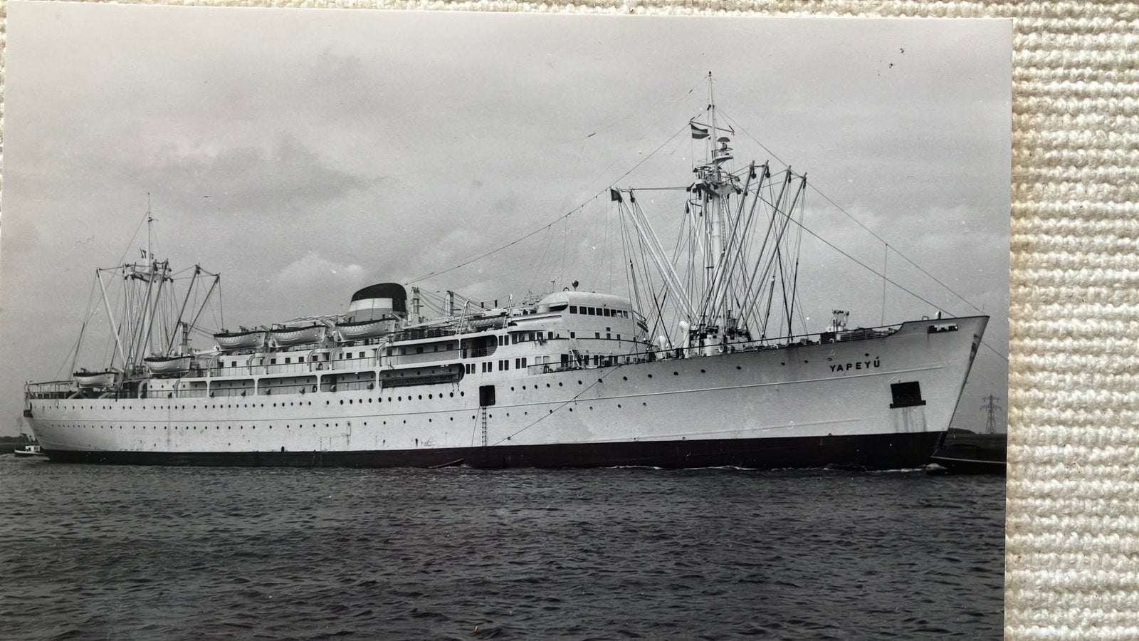 YAPEYU  1951 Argentinië werf De Schelde Vlissingen, Ophalen of Verzenden, Zo goed als nieuw, Kaart, Foto of Prent