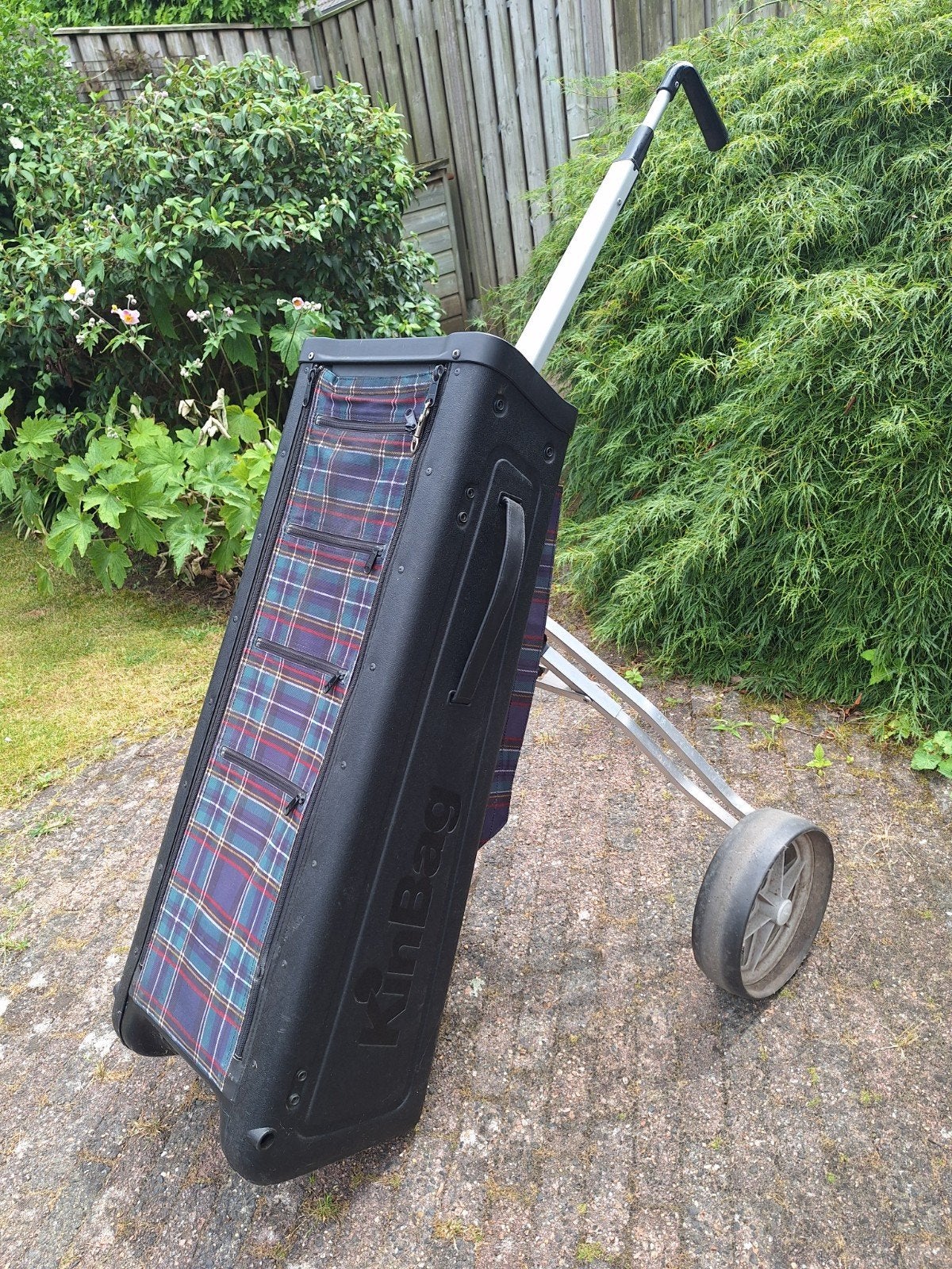Kinbag golftrolley en golftas ineen gemakkelijk mee te nemen, Ophalen, Zo goed als nieuw, Golfkar