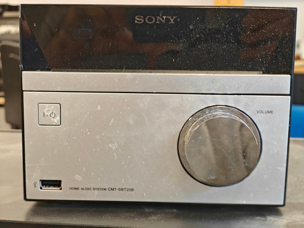 SONY CD EN RECEIVER, Audio, Tv en Foto, Gebruikt, Ophalen of Verzenden, Sony, Minder dan 60 watt