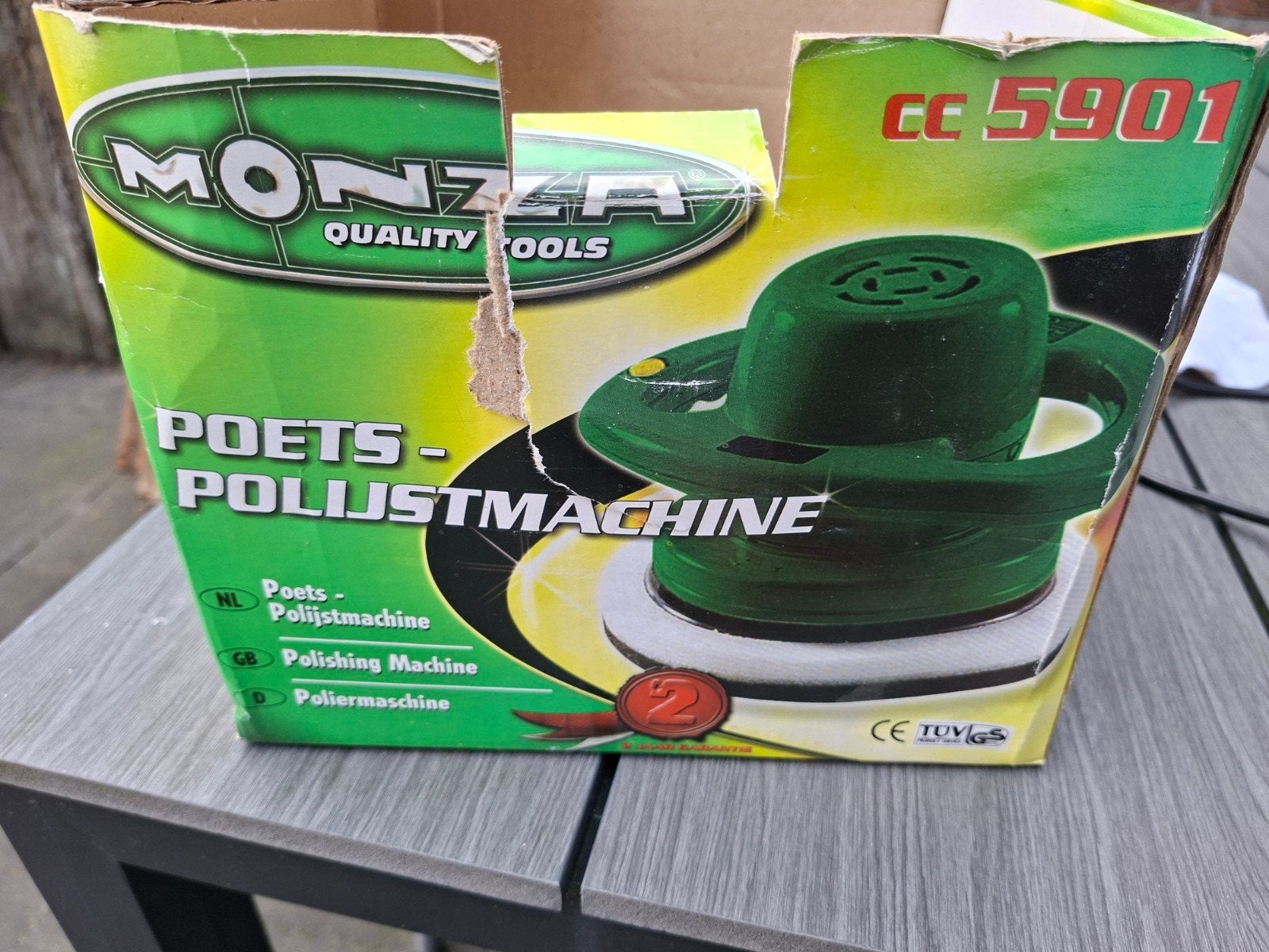 Monza Poets- Polijstmachine CC 5901, Ophalen, Gebruikt, Minder dan 600 watt, Overige typen
