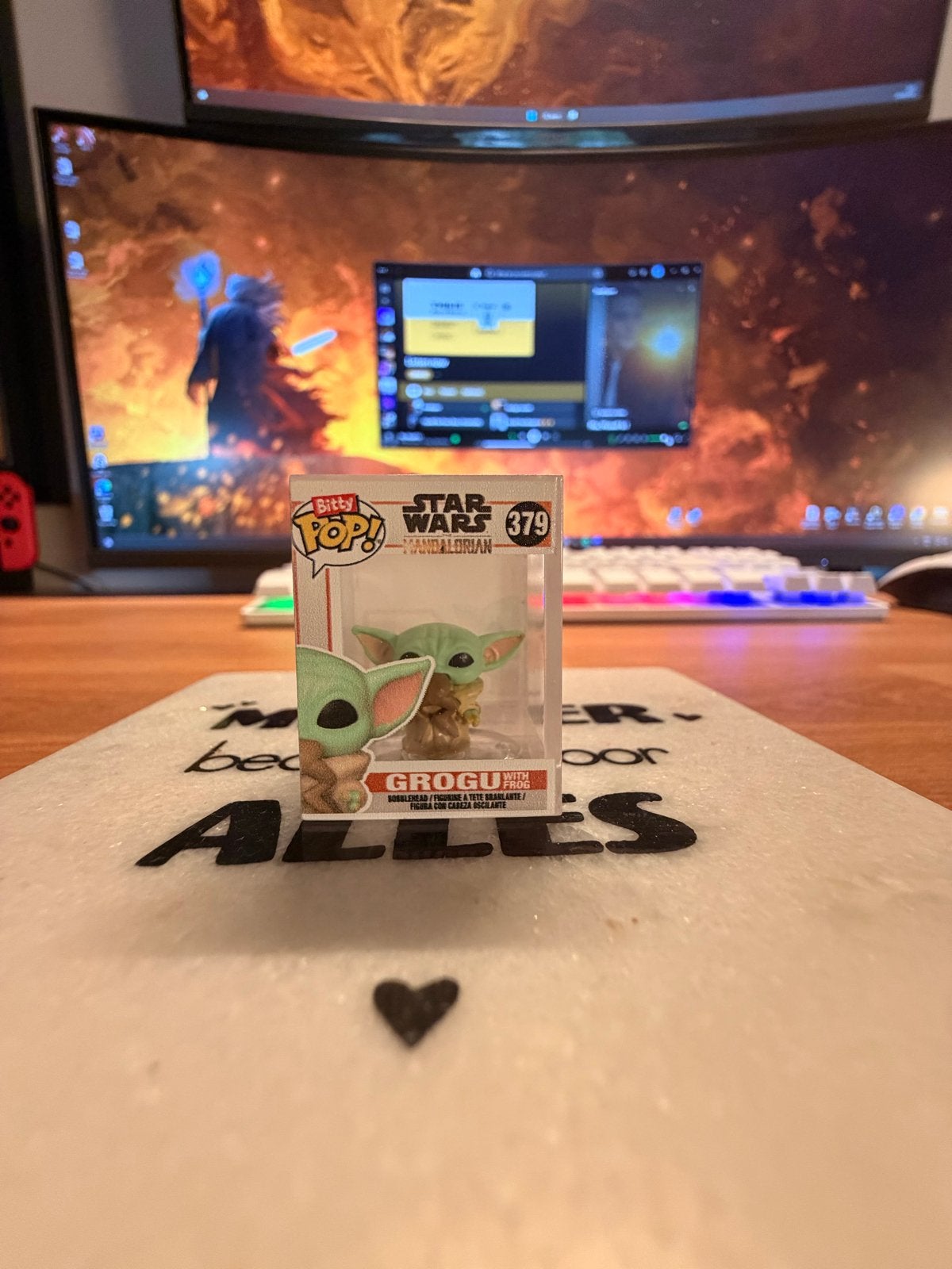 Bitty Pop! Grogu with Frog #379 - Star Wars The Mandalorian, Verzamelen, Ophalen of Verzenden, Nieuw