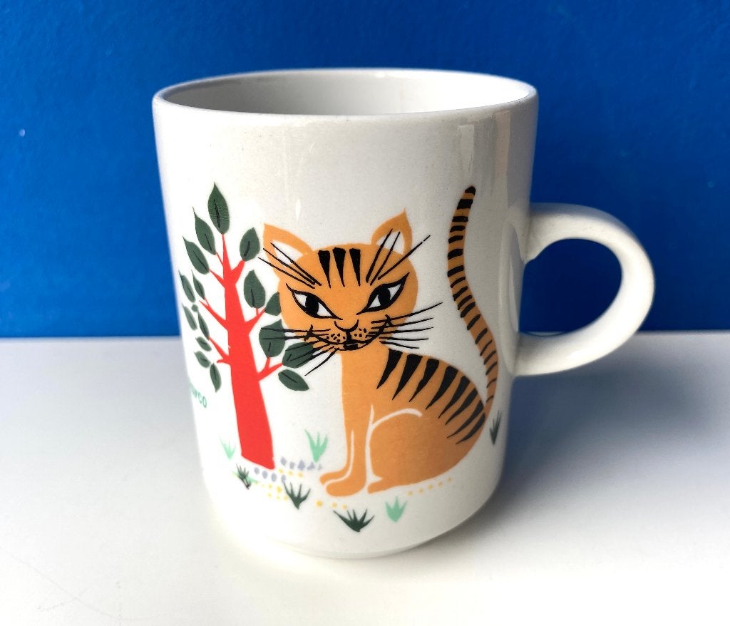 Royco Kindermok/kat en muis/Villeroy & Boch, Gebruikt, Ophalen of Verzenden, Overige stijlen, Kop(pen) en/of Schotel(s)