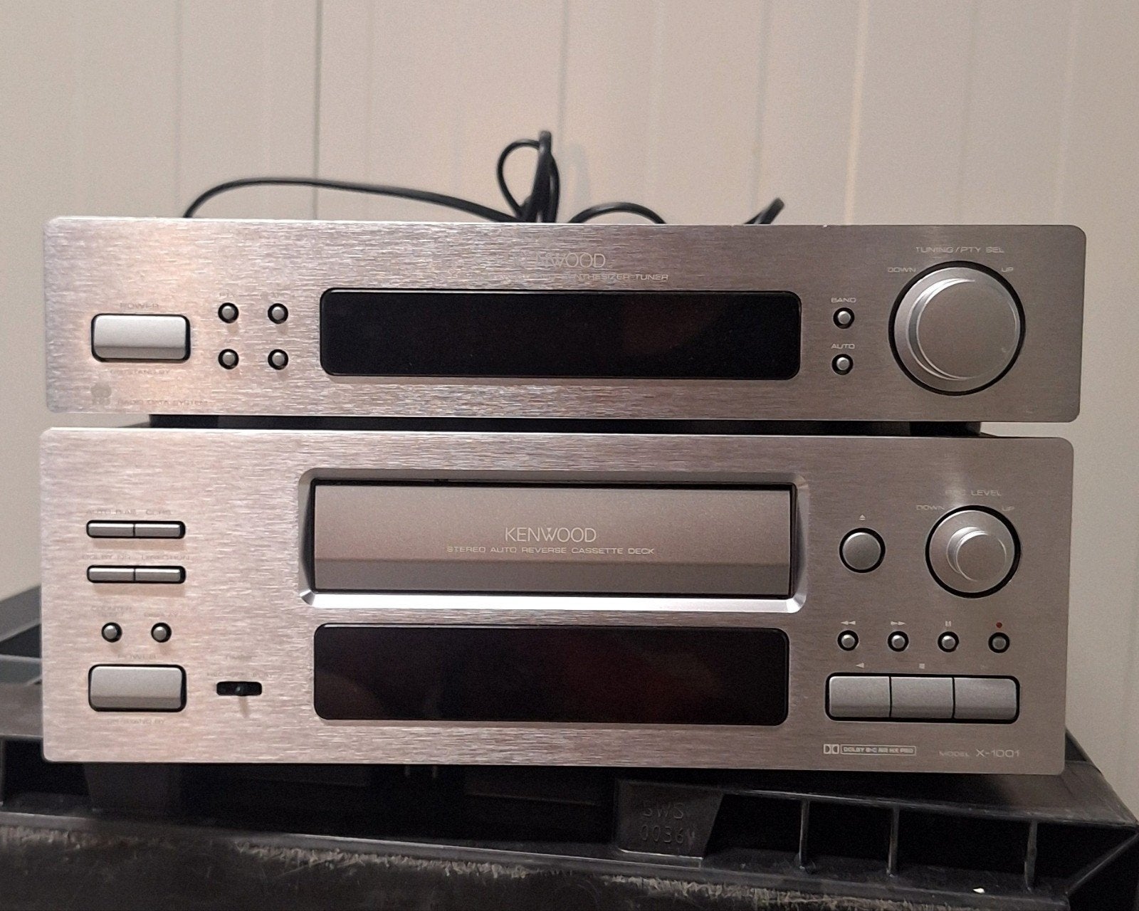 Kenwood X1001 cassettedeck T1001L Tuner Made in Japan HD1000, Audio, Tv en Foto, Cassettedecks, Ophalen of Verzenden, Enkel, Kenwood