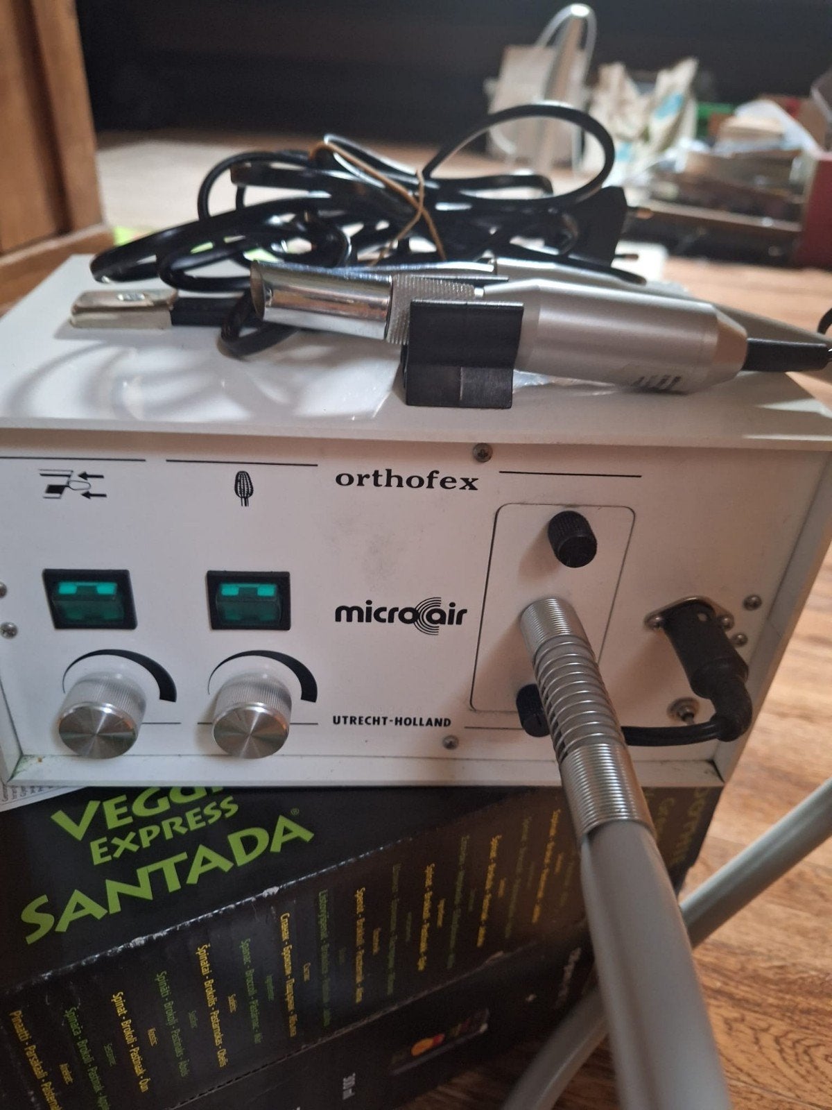 Orthofex Micro Air Pedicuremotor - Gebruikt, Witgoed en Apparatuur, Persoonlijke-verzorgingsapparatuur, Ophalen of Verzenden, Gebruikt