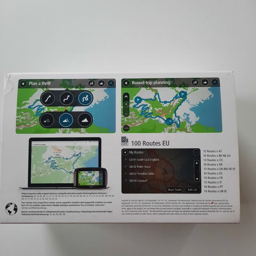 Tomtom rider 410 great rides edition, Ophalen of Verzenden, Gebruikt