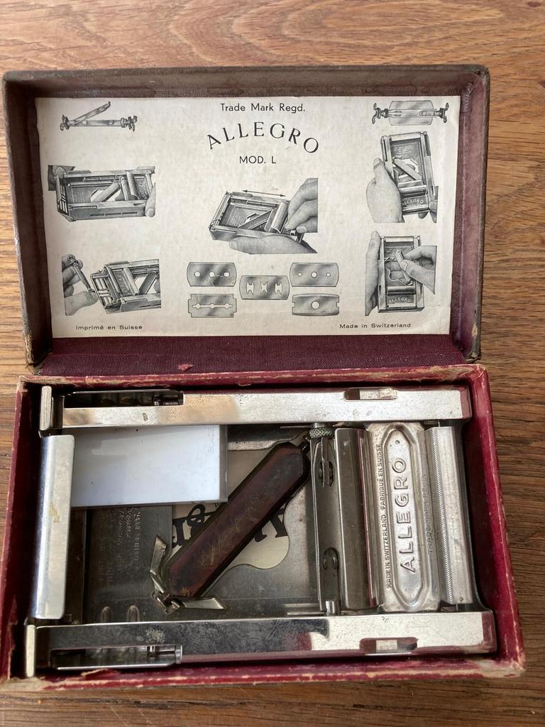 Allegro scheermes slijper, Antiek en Kunst, Antiek | Gereedschap en Instrumenten, Ophalen of Verzenden