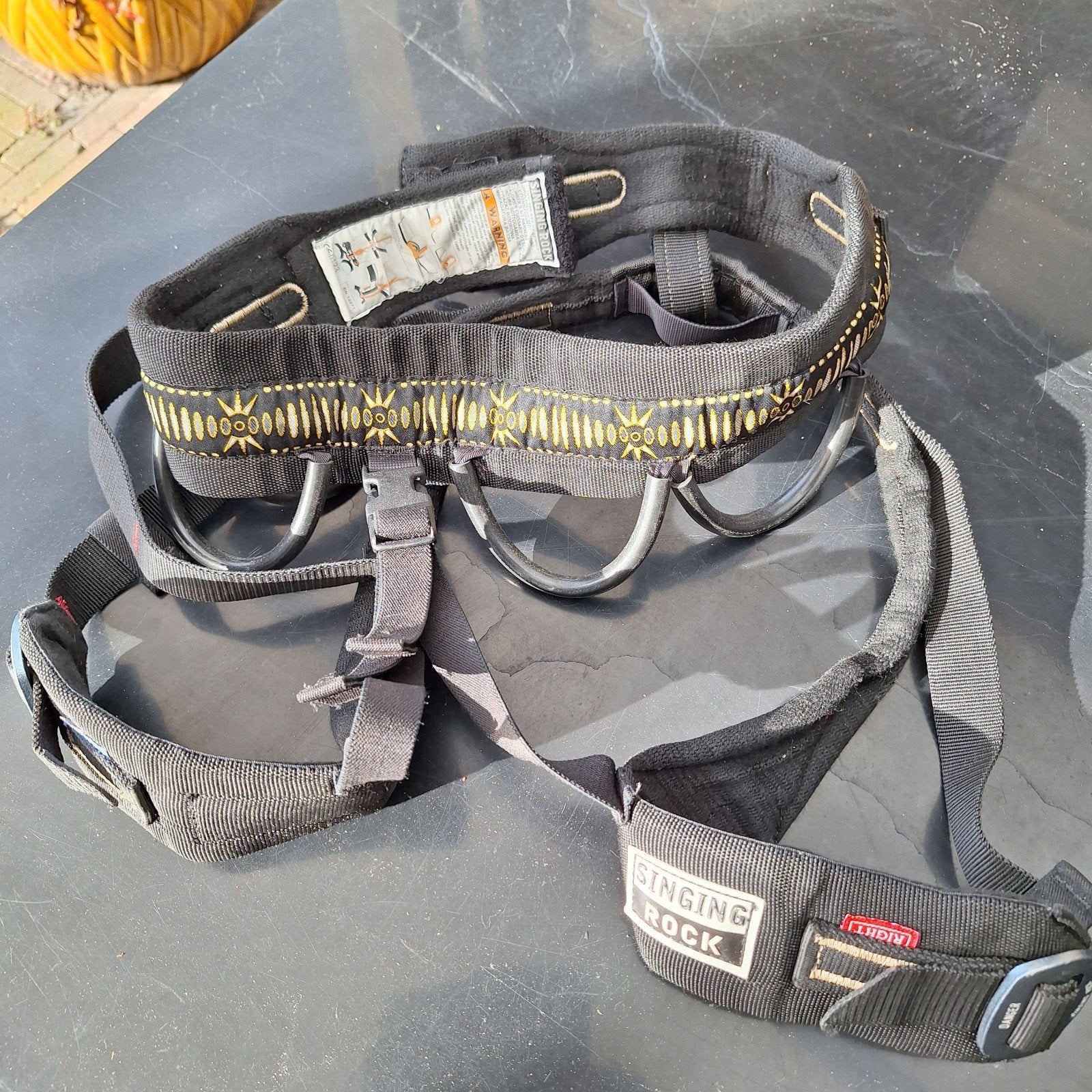 Singing Rock Attack Klimgordel Maat S, Sport en Fitness, Ophalen of Verzenden, Gebruikt, Klimsport-accessoire