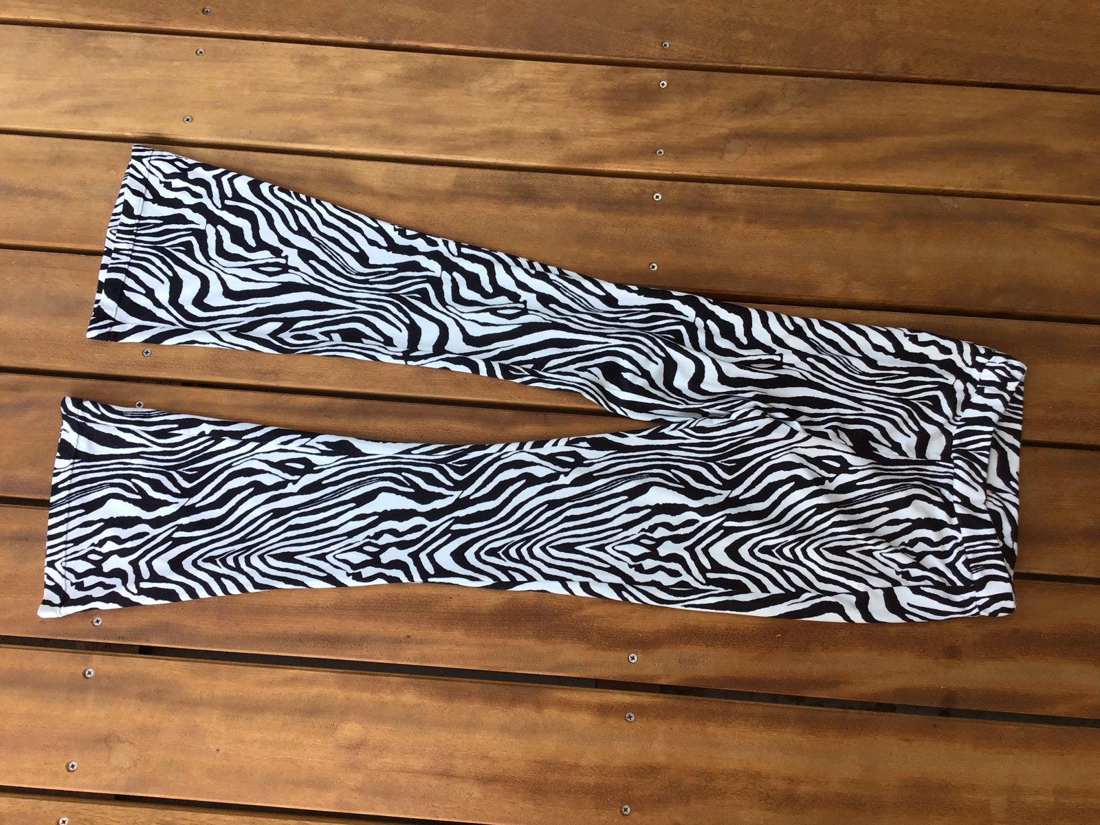 Loavies dames broek - Zwart witte zebraprint - Maat XS, Meerkleurig, Ophalen of Verzenden, Maat 34 (XS) of kleiner, Lang