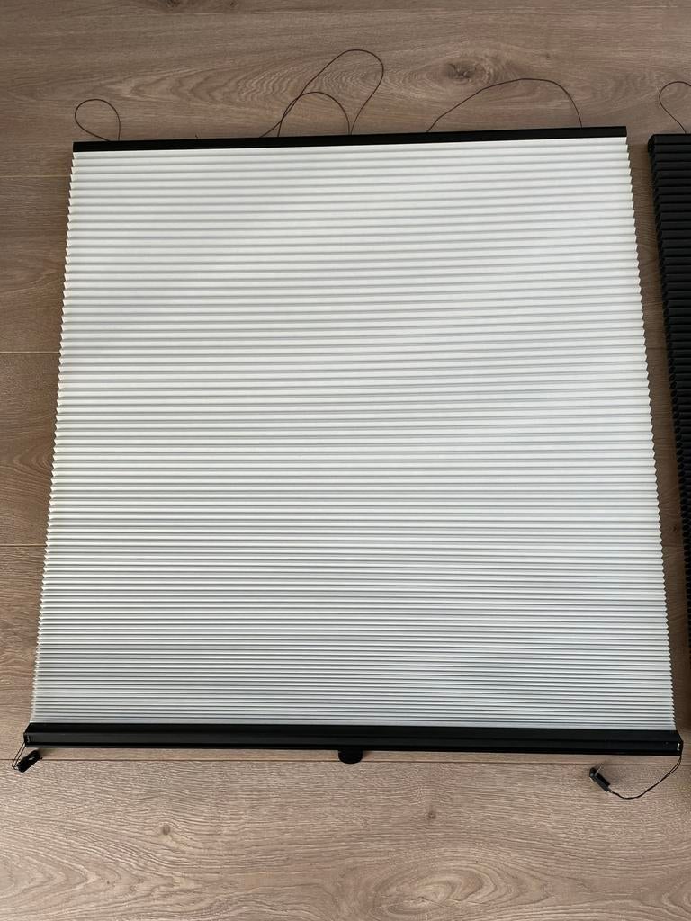 Plissé gordijnen Verano, Ophalen, Gebruikt, 50 tot 100 cm, Wit