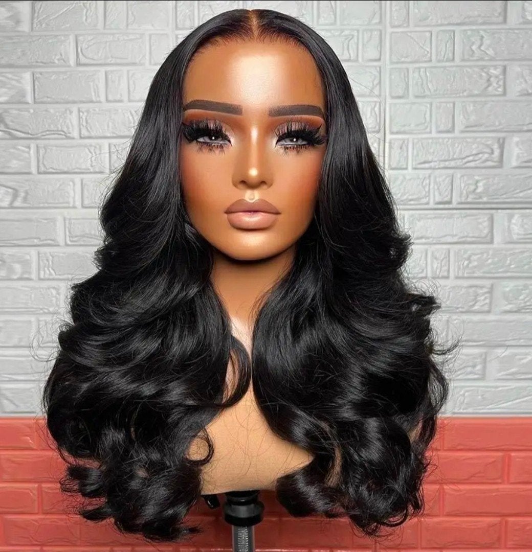 24 inch bodywave pruik/ wig 100% menselijke haar, Ophalen of Verzenden, Nieuw, Pruik of Haarverlenging