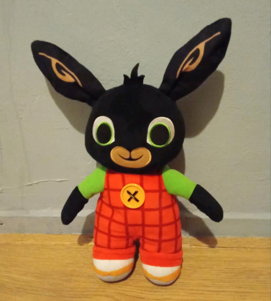 Bing knuffel - kan praten!, Kinderen en Baby's, Speelgoed | Knuffels en Pluche, Gebruikt, Overige merken, Overige karakters, Konijn