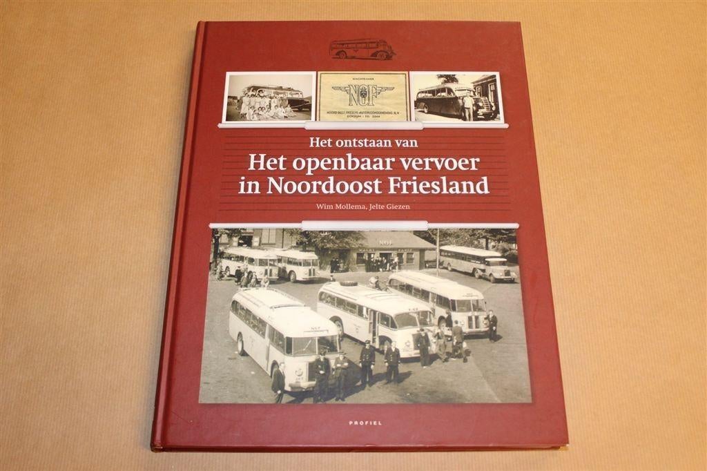 Openbaar Vervoer in Noordoost-Friesland — Ontstaansgesch, Boeken, Geschiedenis | Stad en Regio, Zo goed als nieuw, Ophalen of Verzenden