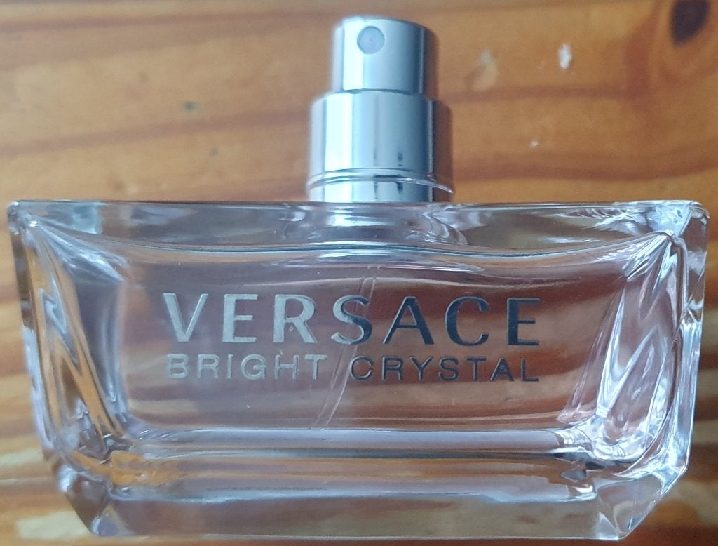 Versace Bright Crystal Deo Spray, Ophalen of Verzenden, Gebruikt, Overige typen