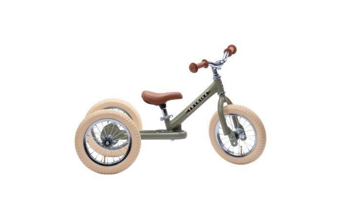Trybike Steel 2-in-1 Vintage Driewieler loopfiets nu testen, Kinderen en Baby's, Speelgoed | Buiten | Voertuigen en Loopfietsen