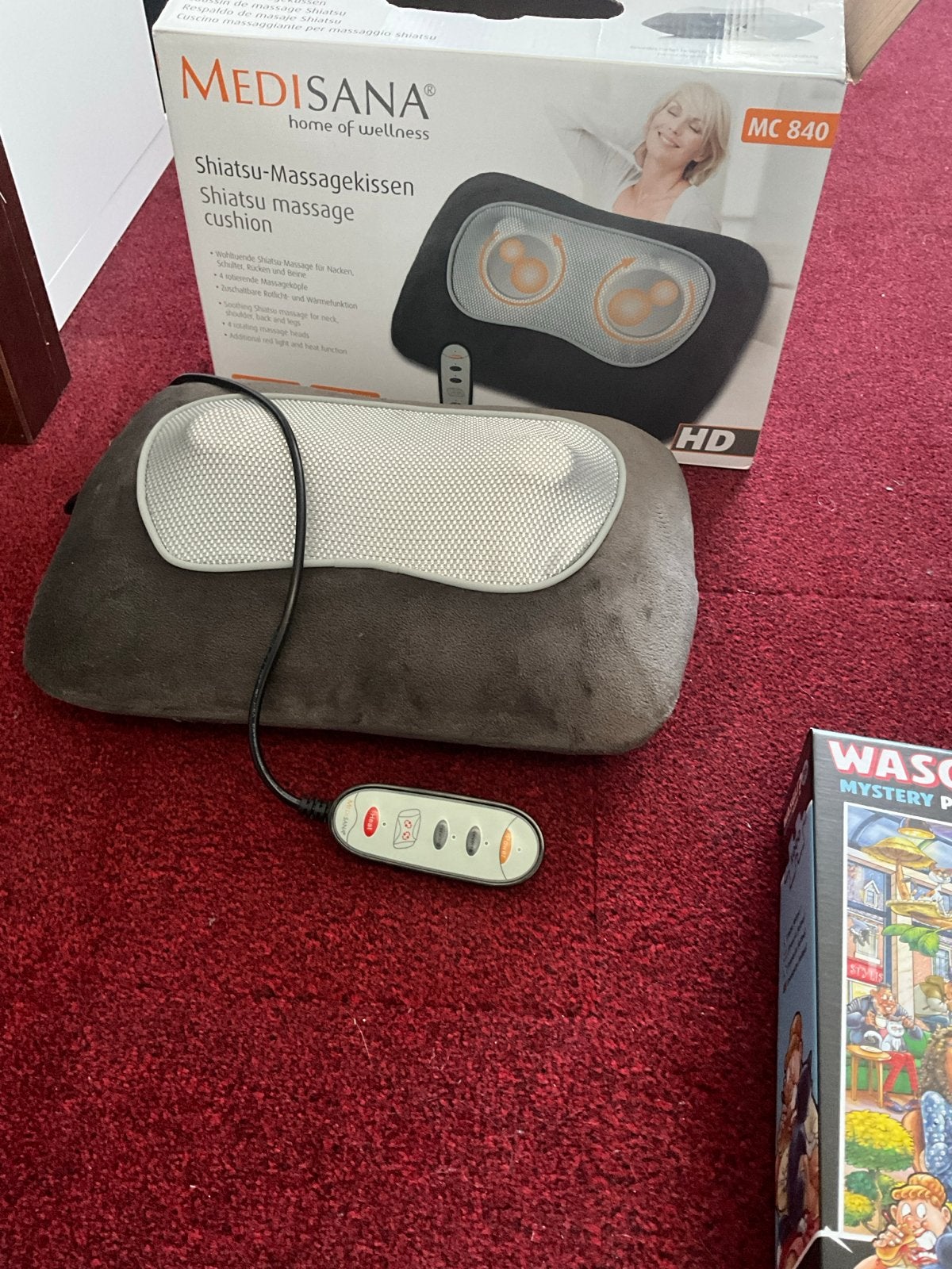 Medisana Shiatsu Massagekussen MC 840, Sport en Fitness, Massageproducten, Ophalen of Verzenden, Gebruikt, Massagestoel of Kussen