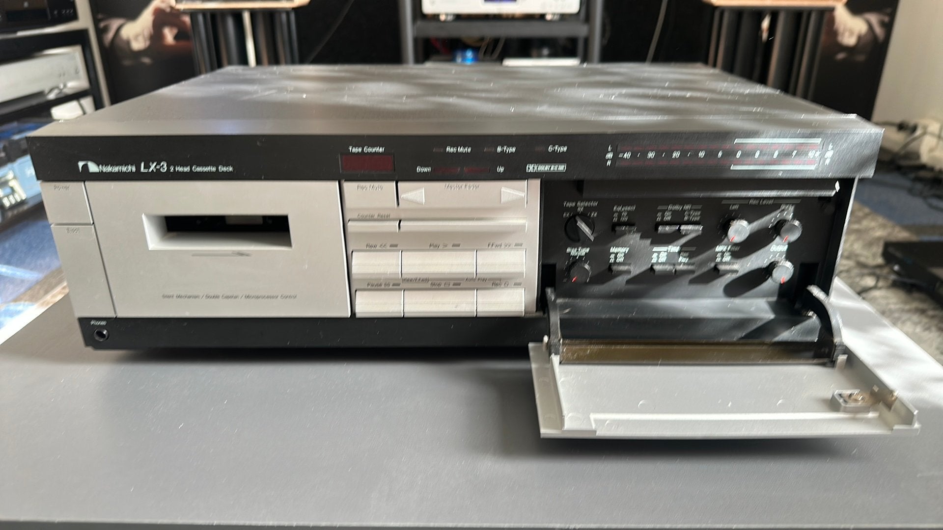 Nakamichi LX-3 met meer dan 20 originele cassettes, Audio, Tv en Foto, Cassettedecks, Enkel, Overige merken, Ophalen of Verzenden