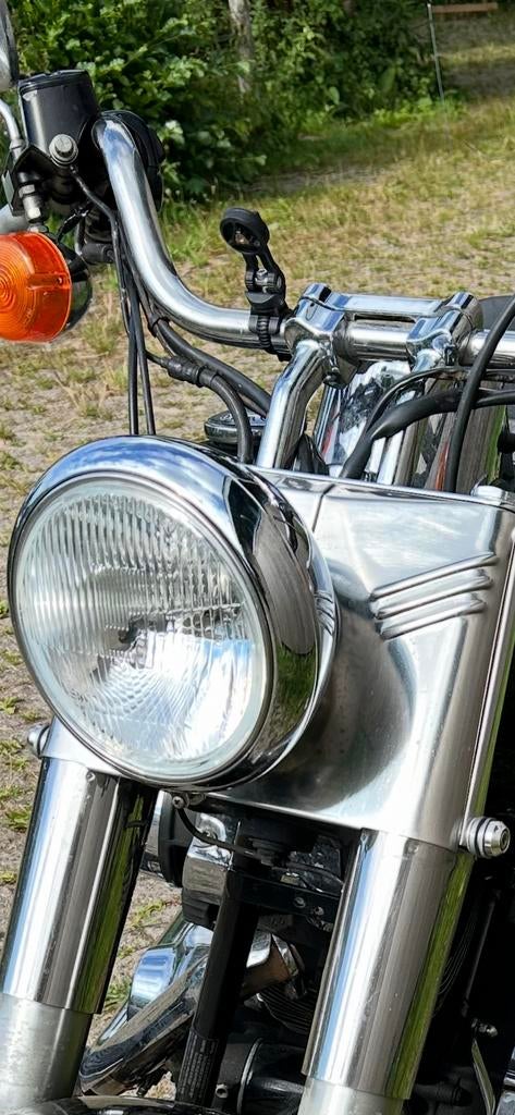 Harley Davidson Fatboy 1450 cc uit 2001, 2 cilinders, Chopper, Gebruikt, Particulier