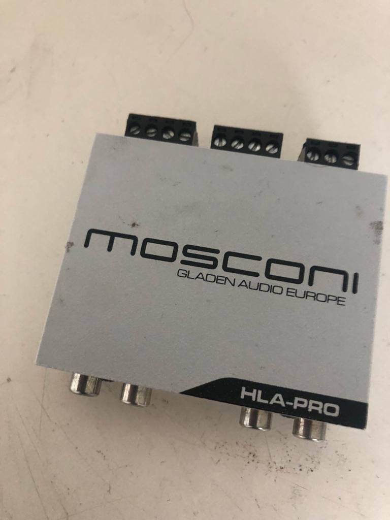 Mosconi Gladen Audio Europe HLA-PRO Line Output Converter, Ophalen of Verzenden, Zo goed als nieuw