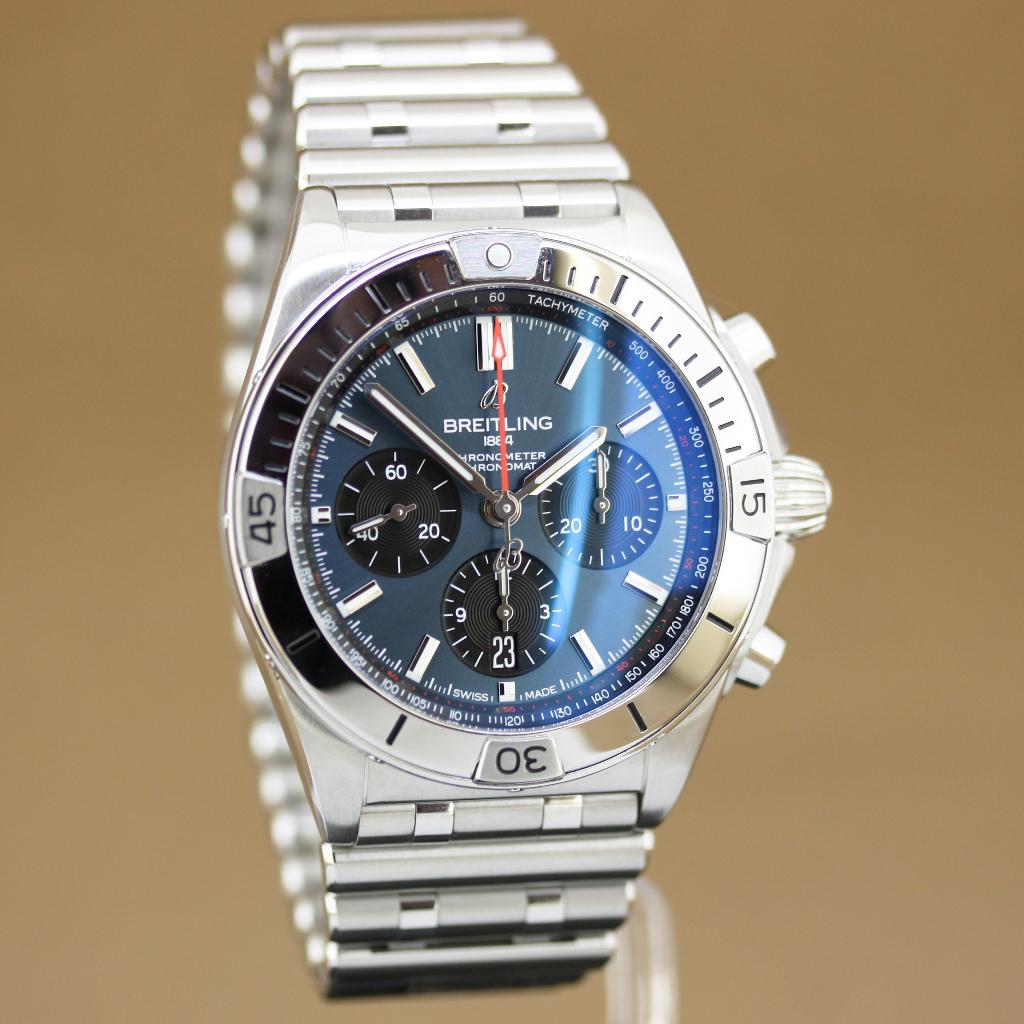Breitling Chronomat B01 42 Ref. AB0134101C1A1, Staal, Staal, Breitling, Polshorloge