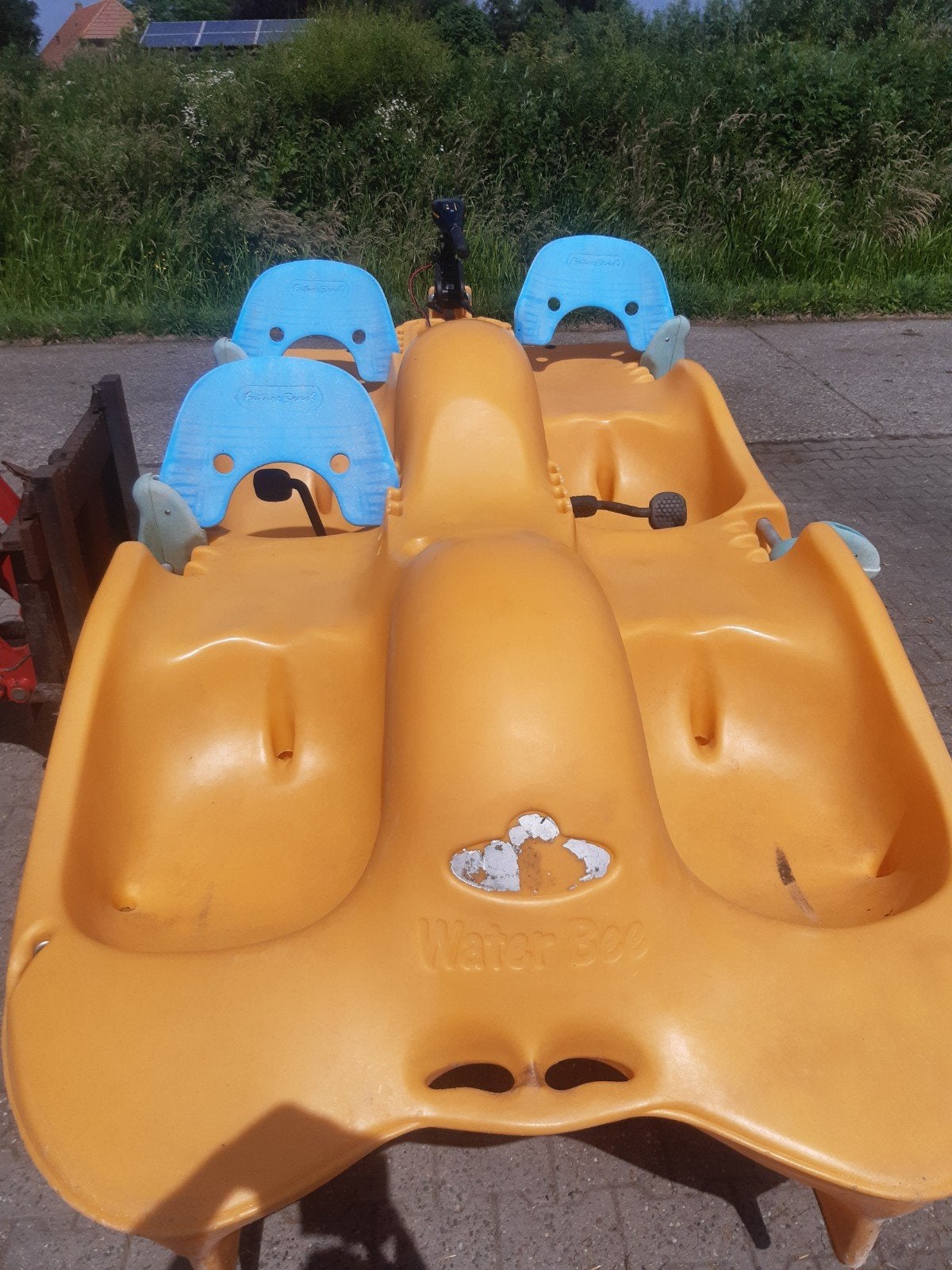 Waterfiets met buitenboordmotoren, Ophalen of Verzenden