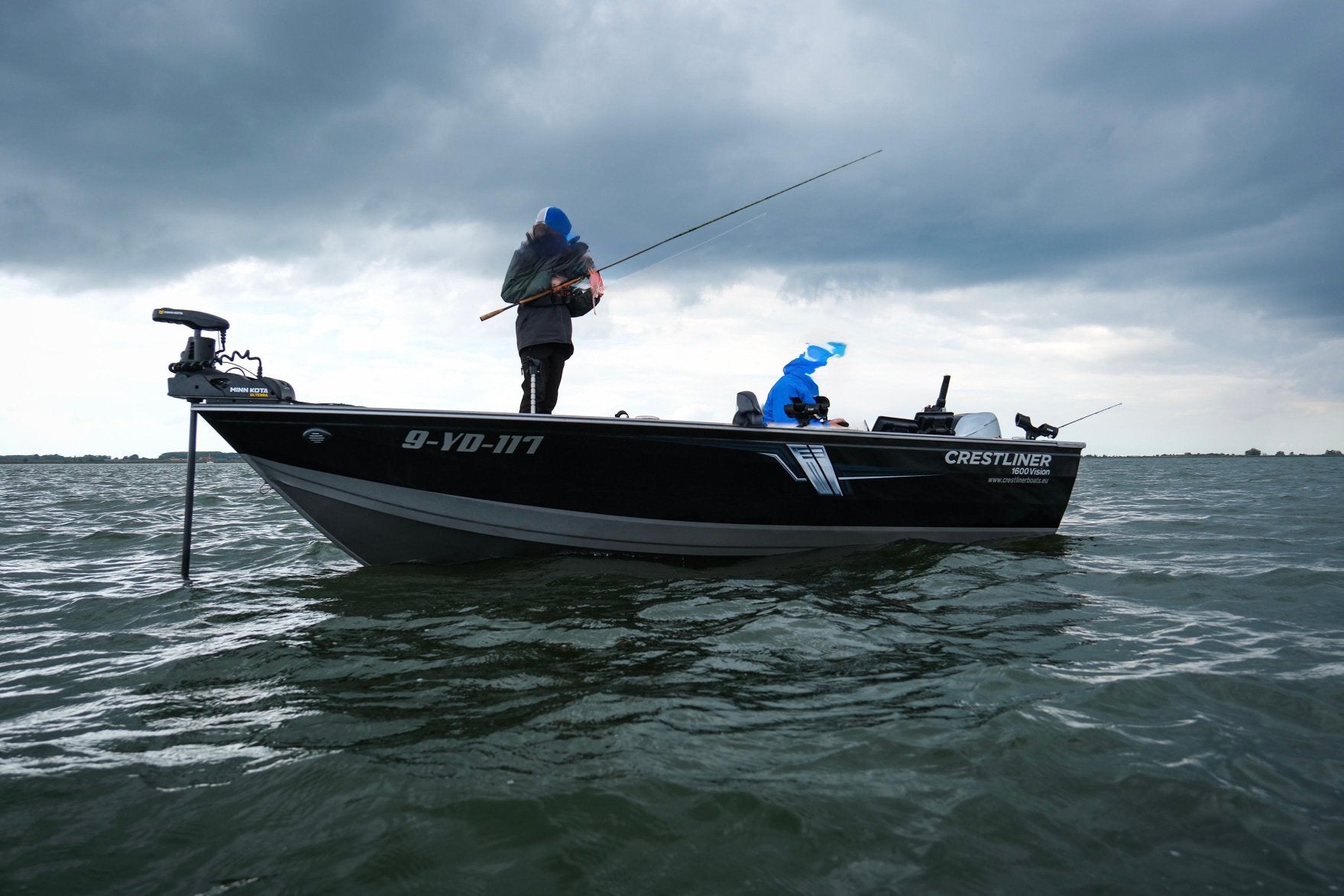 Crestliner 1600 vision roofvisboot, Watersport en Boten, Ophalen of Verzenden, Zo goed als nieuw