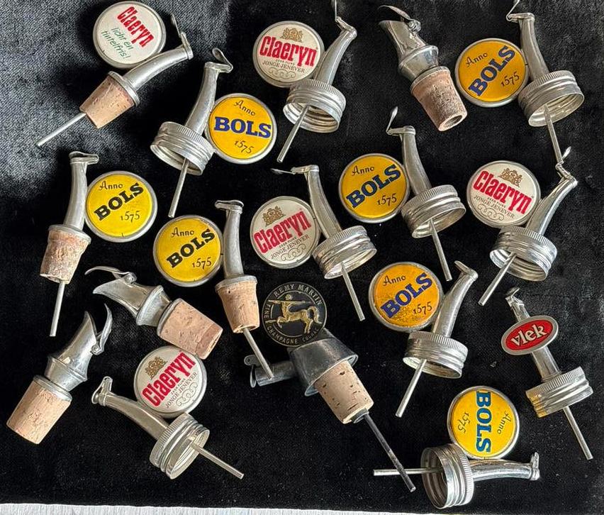 Vintage drankschenkers (Bols, Claeryn,Vlek, Remy Martin), Ophalen of Verzenden