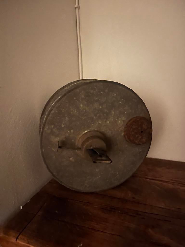 Antieke Zinken Brander - Decoratief Item, Ophalen of Verzenden